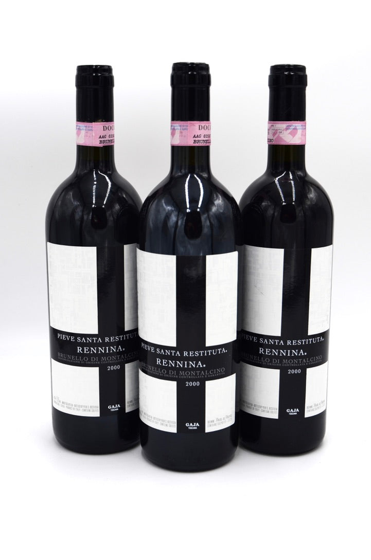 2000 Gaja Pieve Santa Restituta Brunello di Montalcino, Rennina