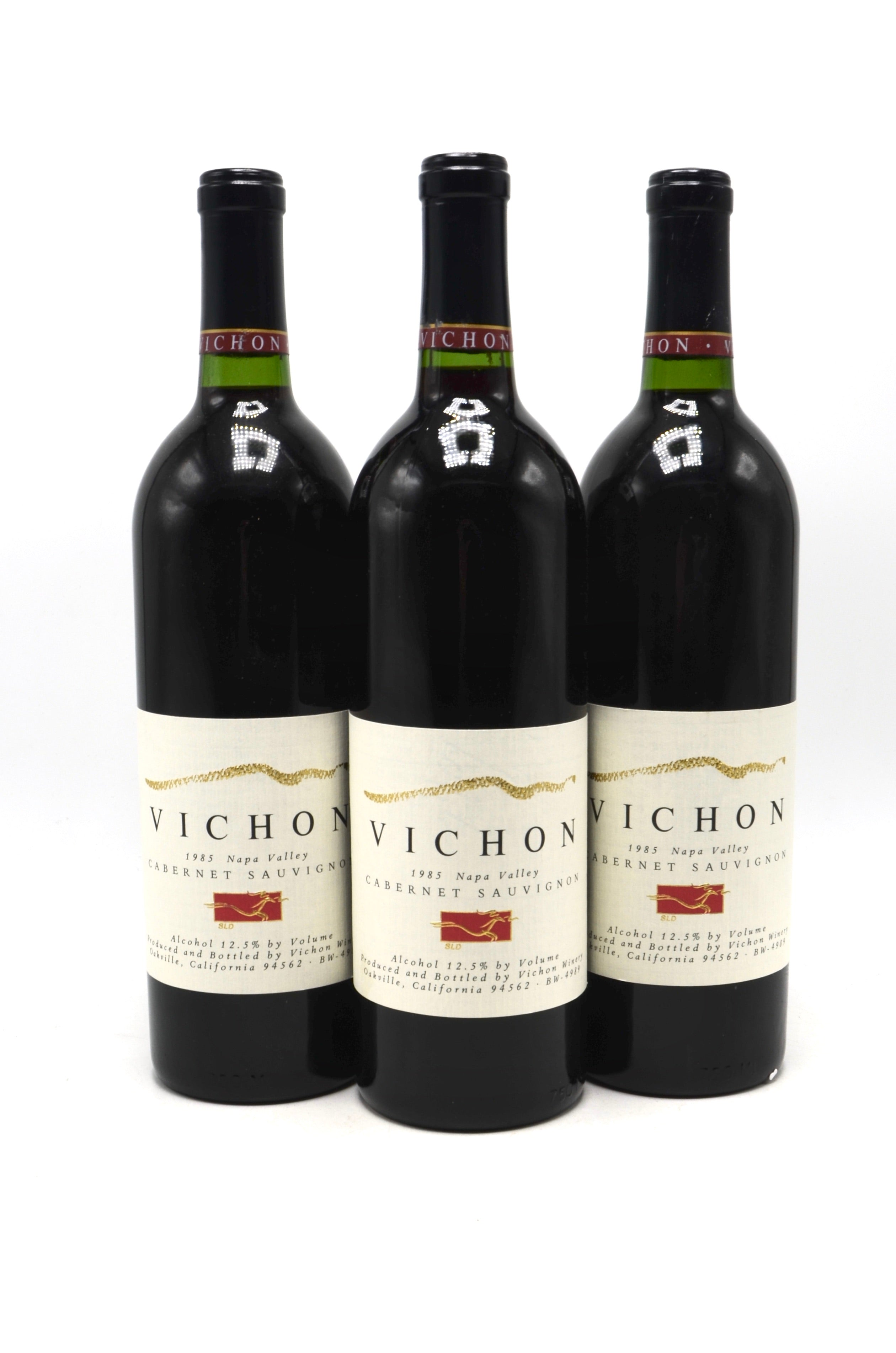 1985 Vichon Cabernet Sauvingon, SLD, Napa Valley