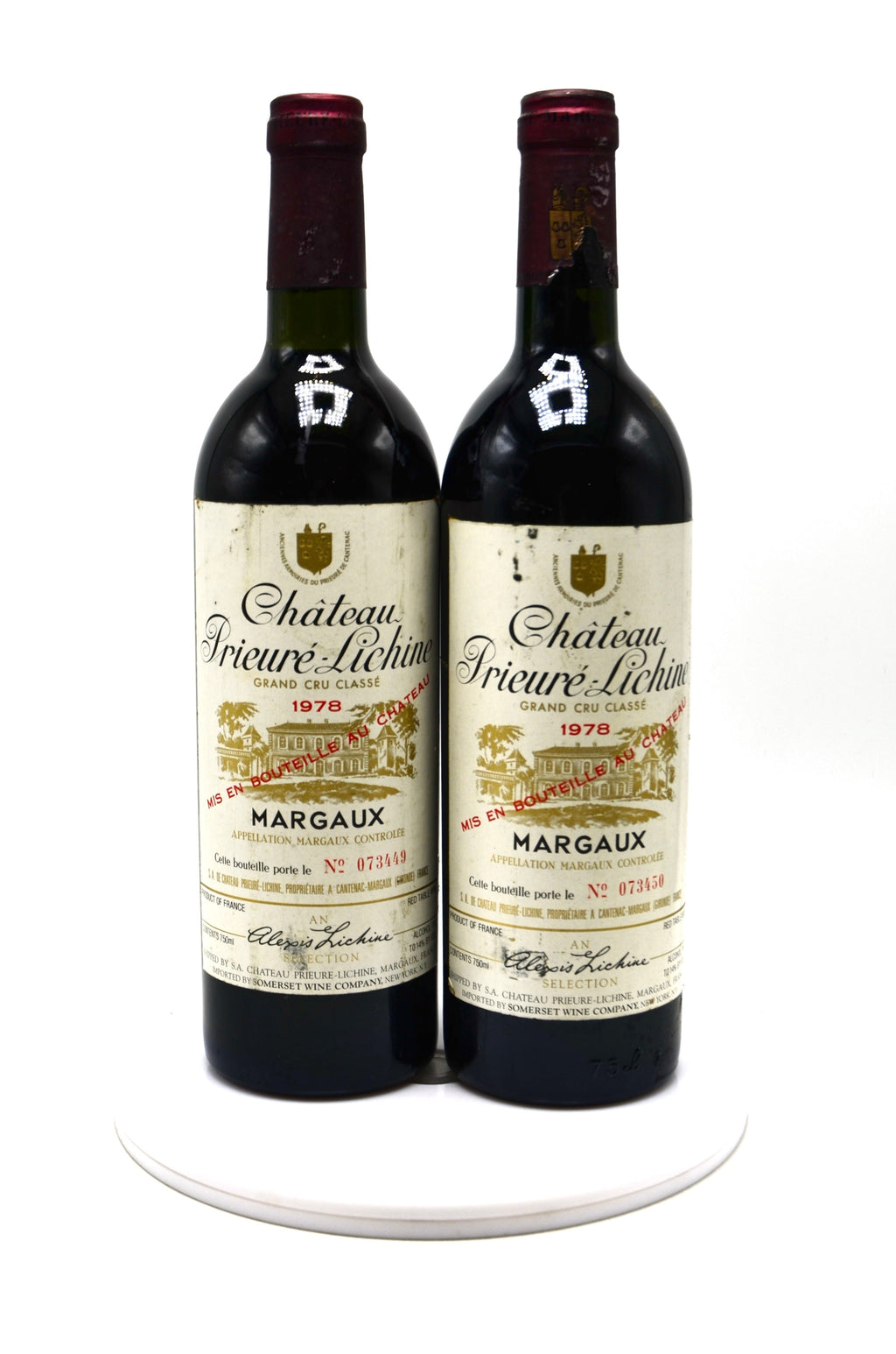 1978 Chateau Prieure-Lichine, Margaux