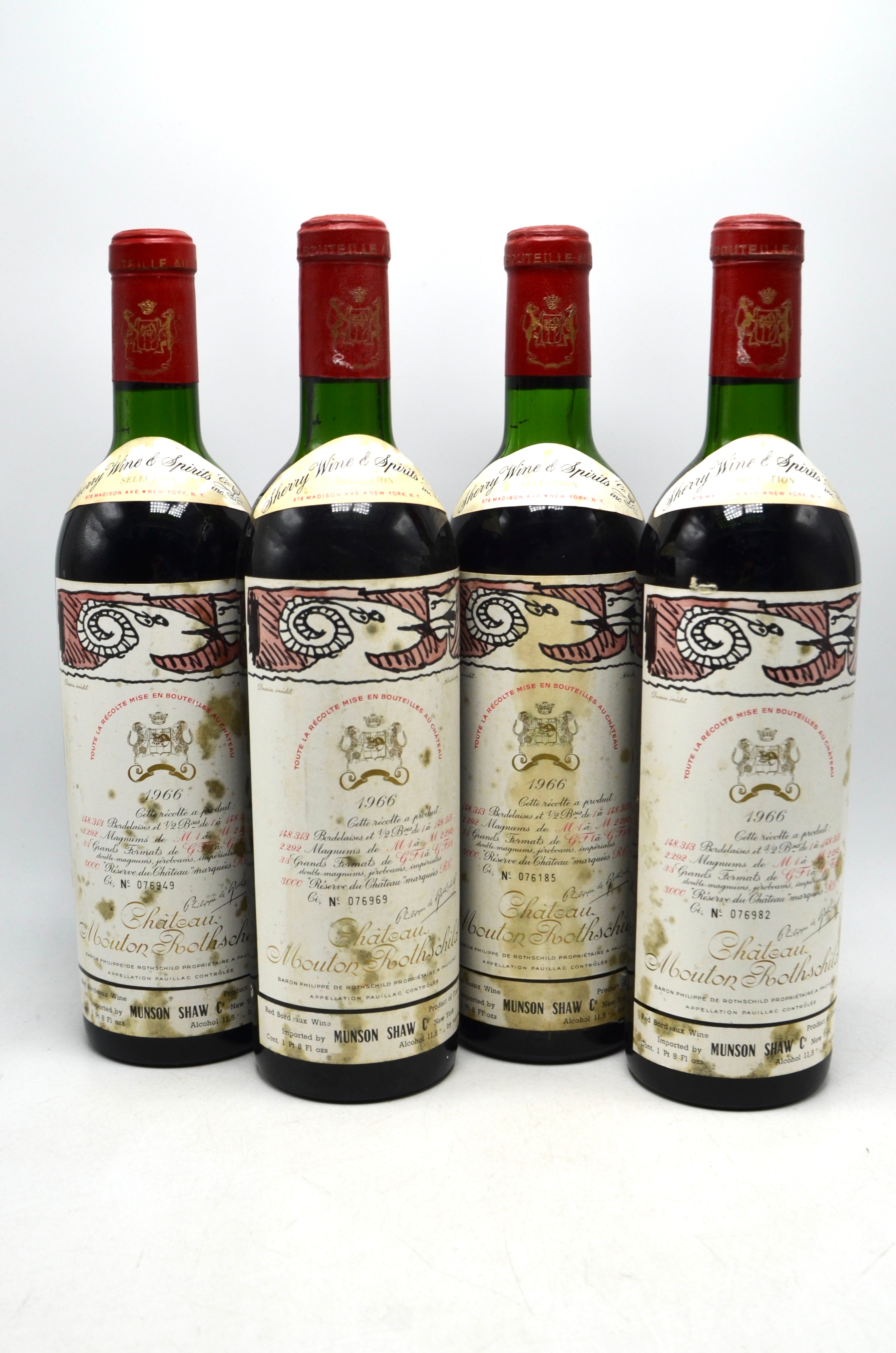 1966 Château Mouton Rothschild, Pauillac
