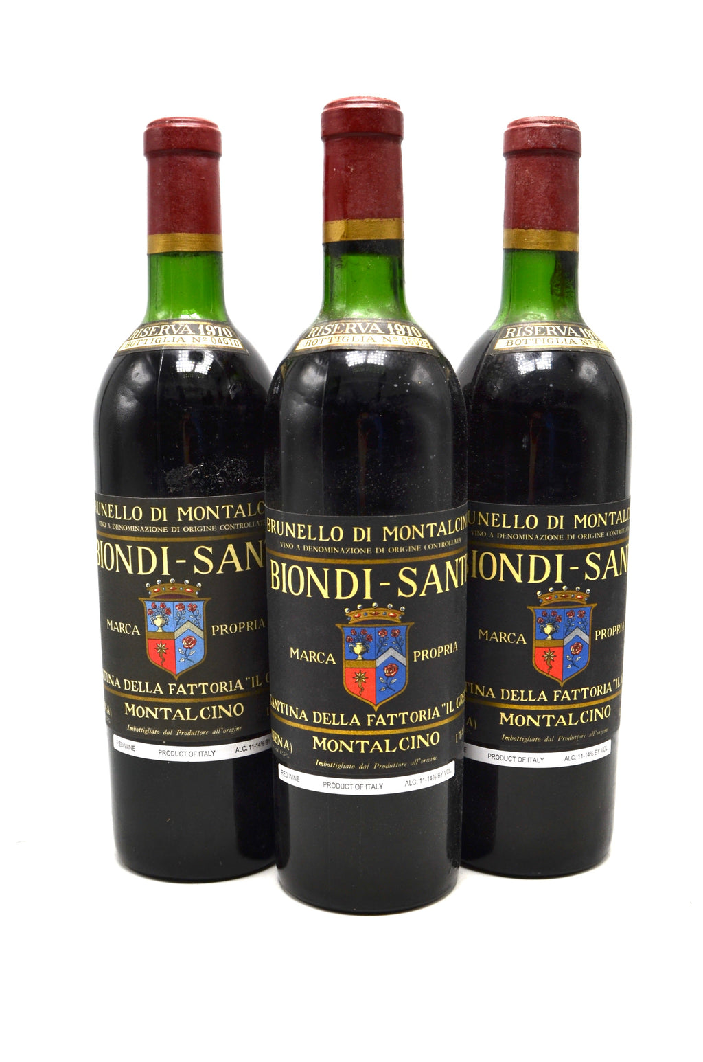 1970 Biondi Santi Brunello di Montalcino Riserva