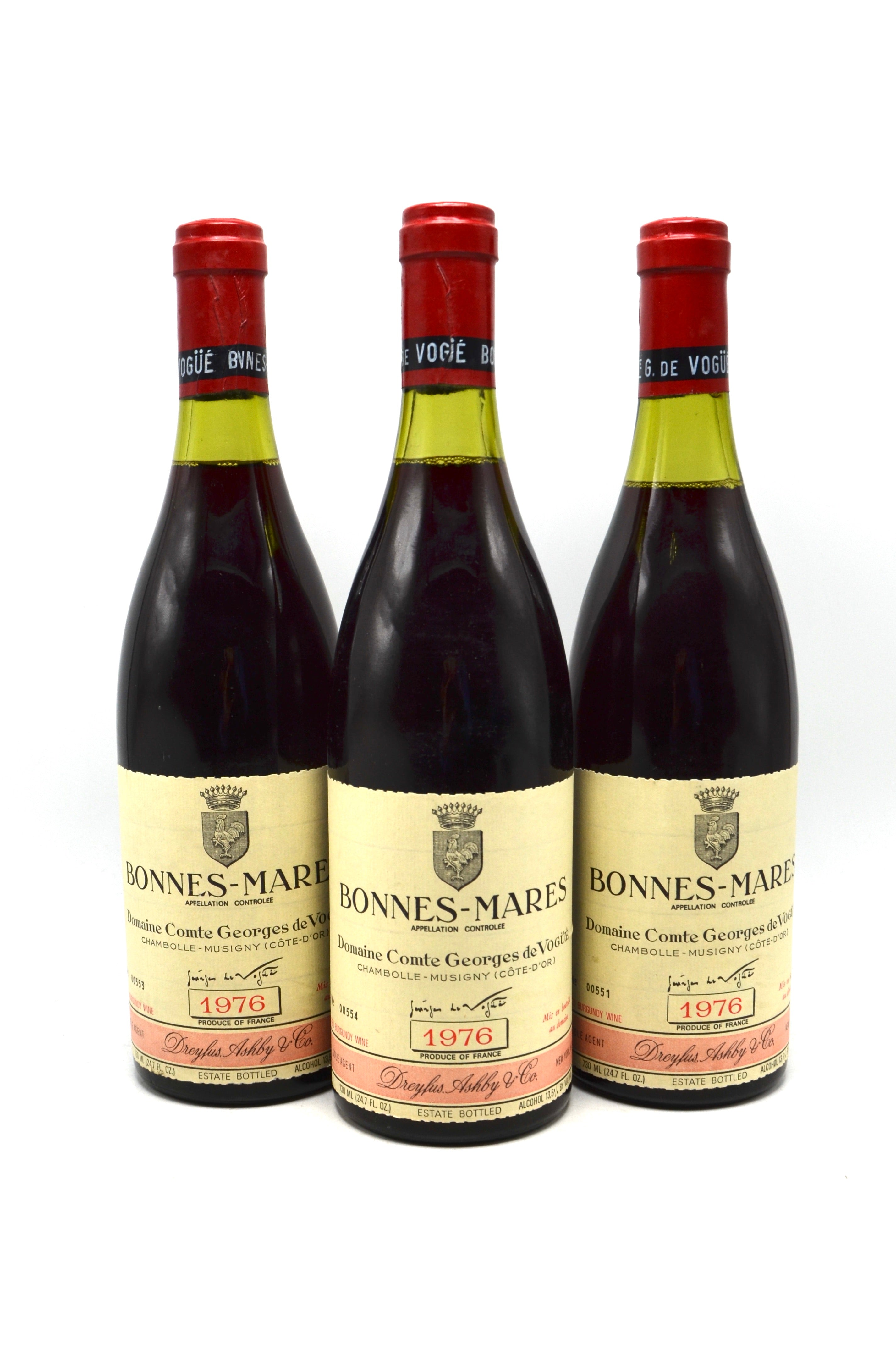 1976 Domaine Comte Georges de Vogue Bonnes-Mares, Grand Cru