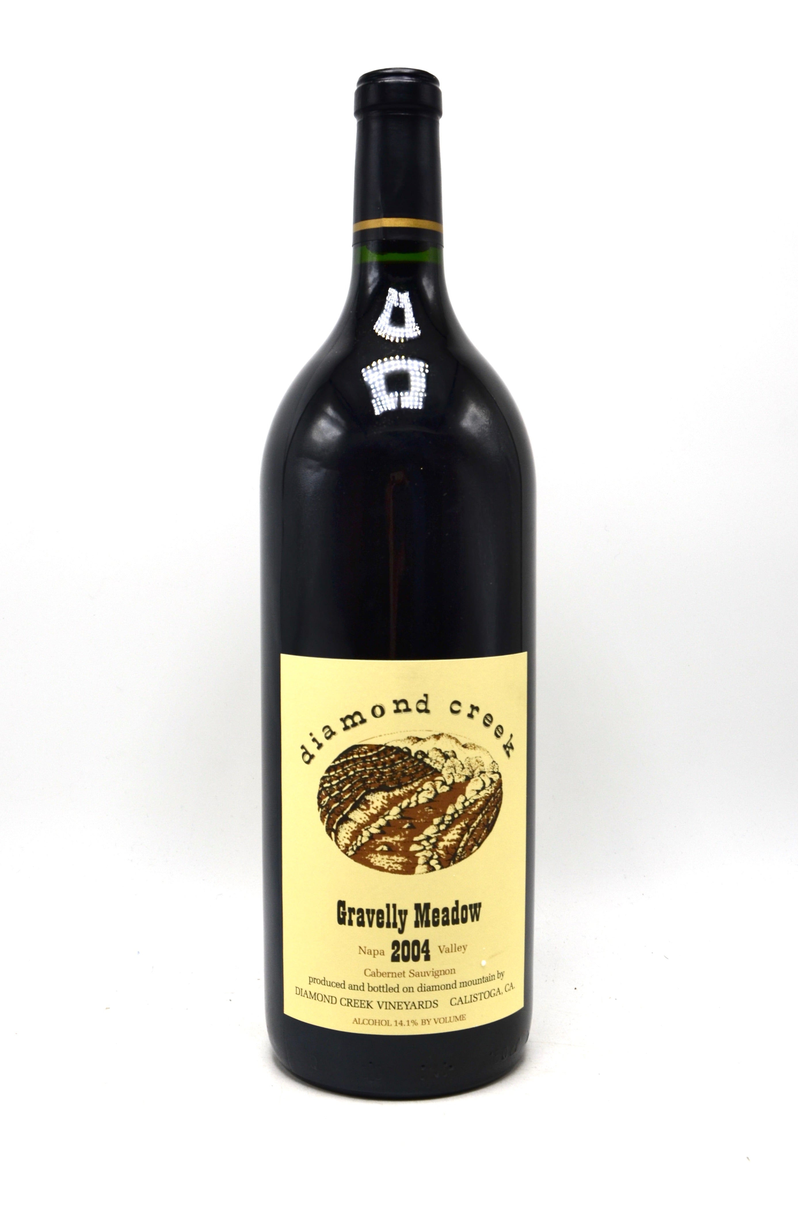 2004 Diamond Creek Cabernet Sauvignon, Gravelly Meadow / Red Rock Terrace / Volcanic Hill (magnum) [3 magnum Vertical Collection]