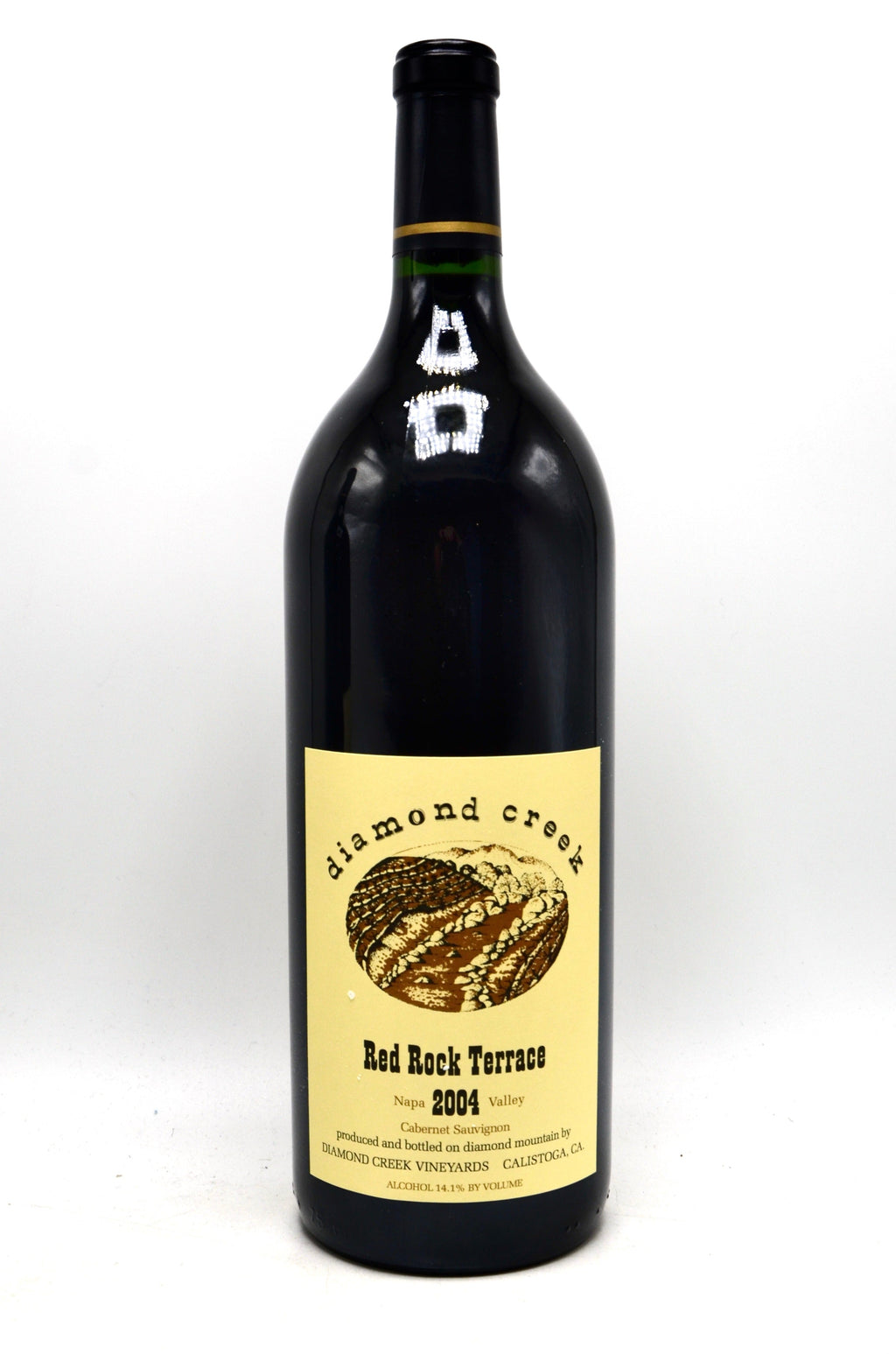 2004 Diamond Creek Cabernet Sauvignon, Gravelly Meadow / Red Rock Terrace / Volcanic Hill (magnum) [3 magnum Vertical Collection]