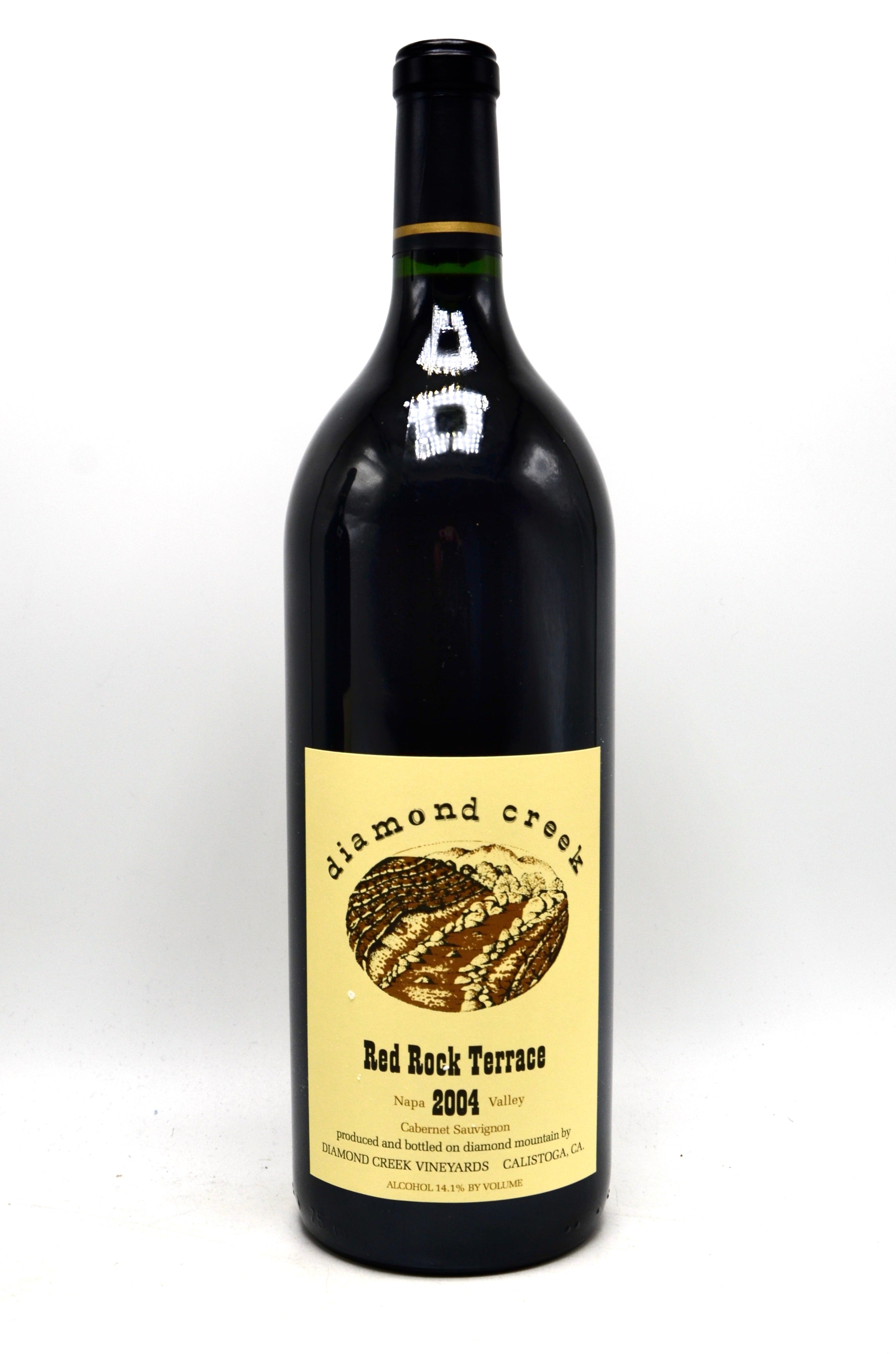 2004 Diamond Creek Cabernet Sauvignon, Gravelly Meadow / Red Rock Terrace / Volcanic Hill (magnum) [3 magnum Vertical Collection]