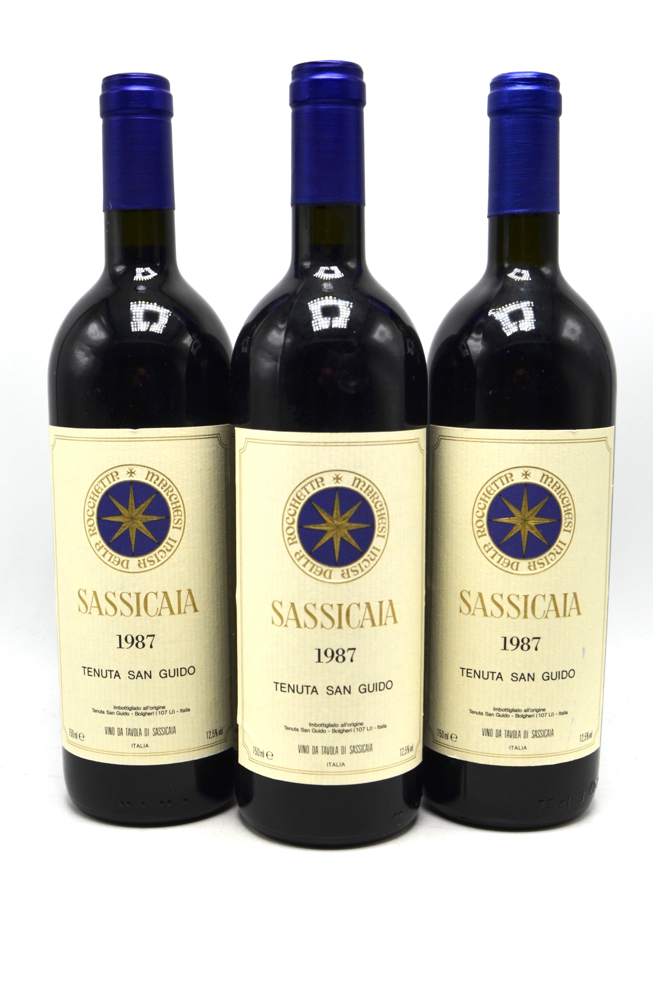 1987 Sassicaia Tenuta San Guido