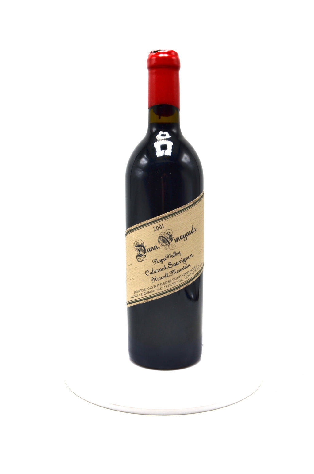 2001 Dunn Vineyards Cabernet Sauvignon, Howell Mountain