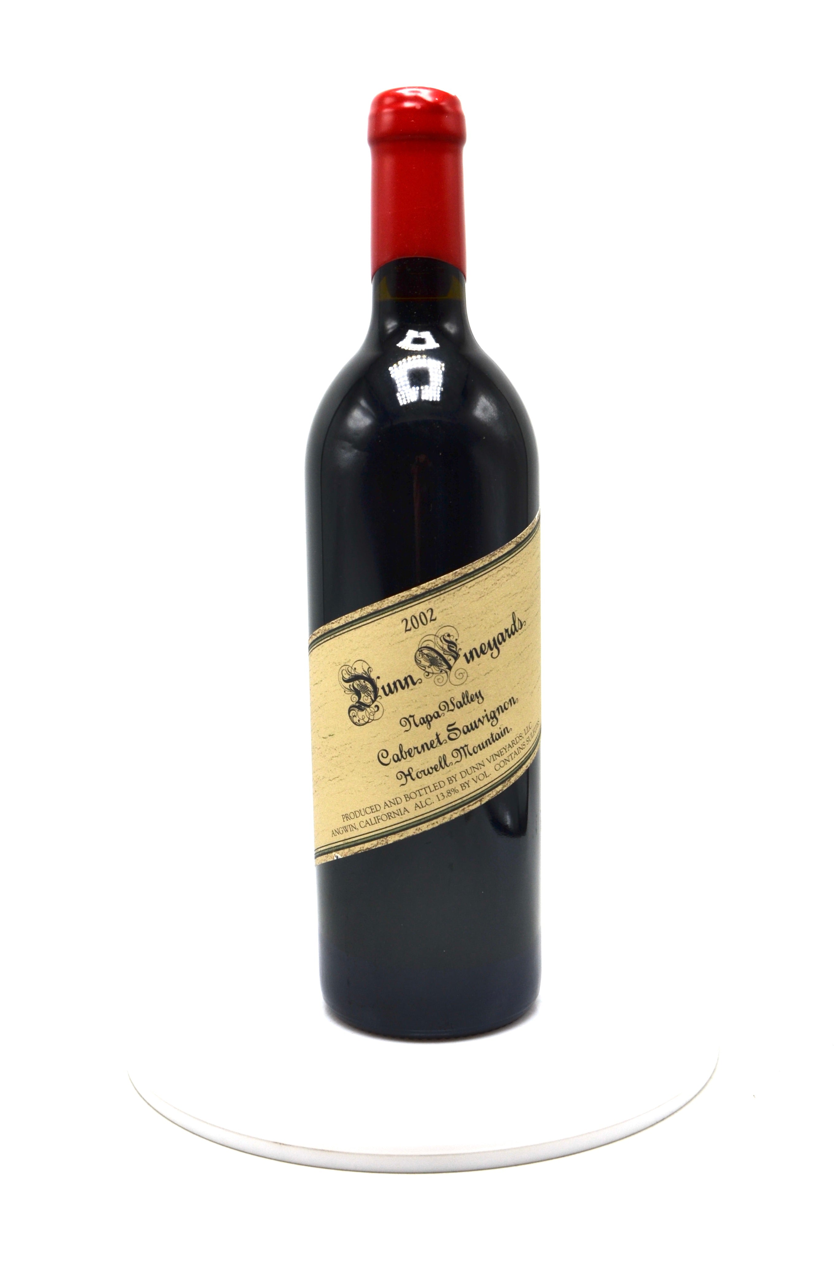 2002 Dunn Vineyards Cabernet Sauvignon, Howell Mountain