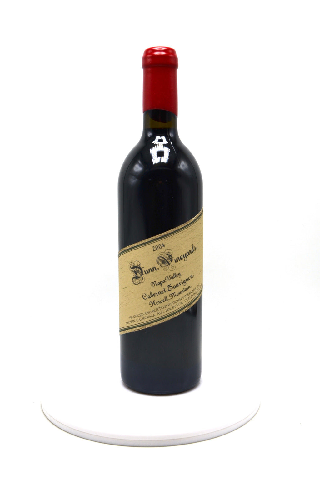 2004 Dunn Vineyards Cabernet Sauvignon, Howell Mountain