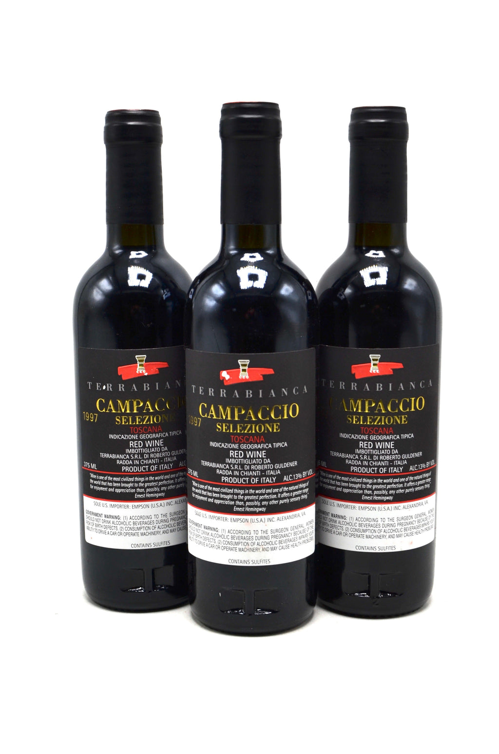 1997 Terrabianca Campaccio Riserva, Toscana (half-bottle)