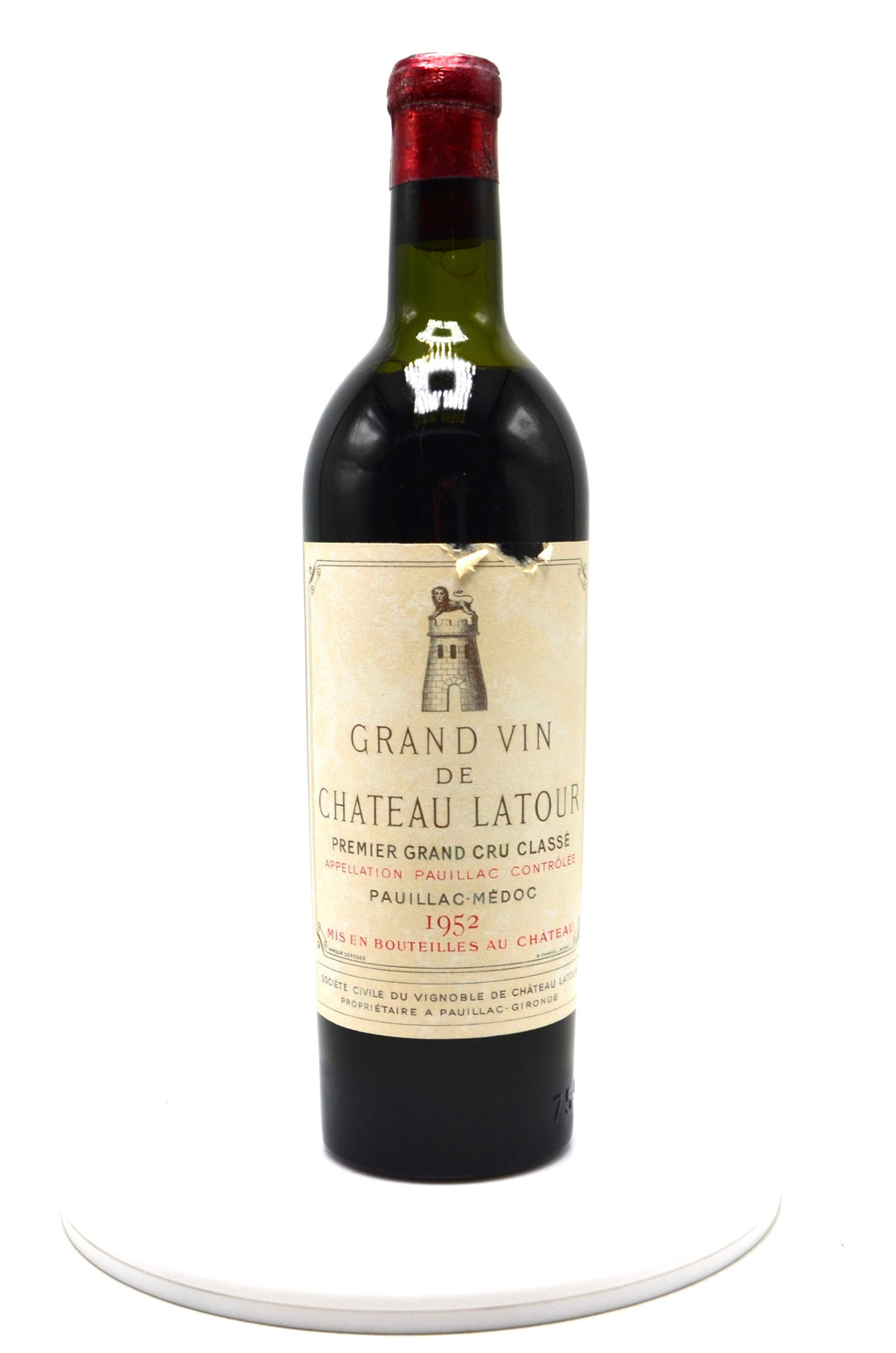 1952 Château Latour, Pauillac