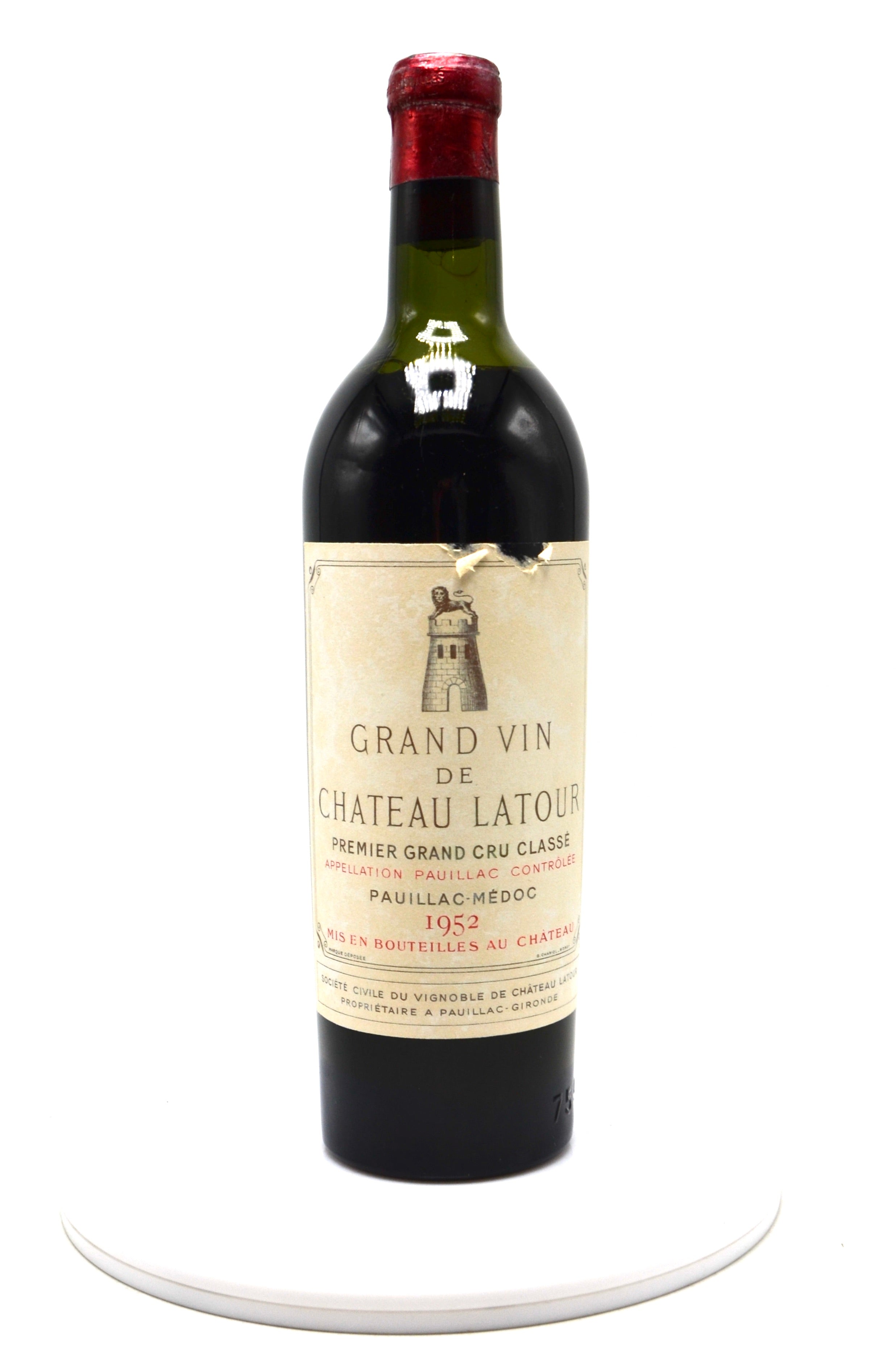 1952 Château Latour, Pauillac