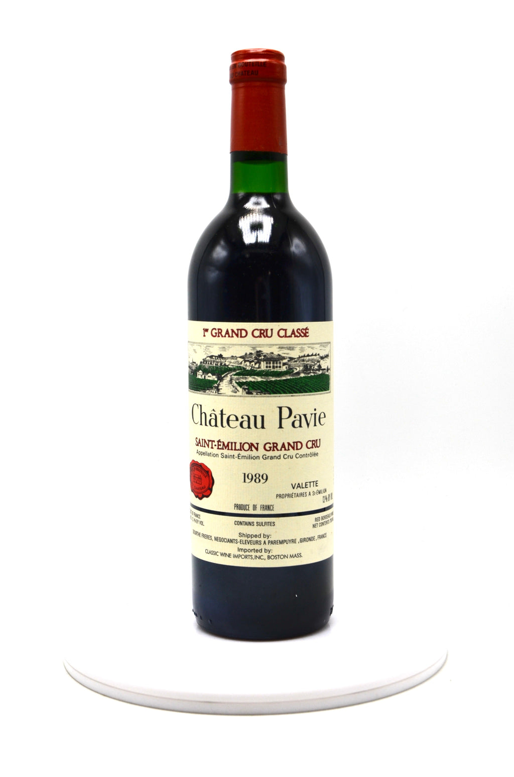 1989 Château Pavie, St. Émilion