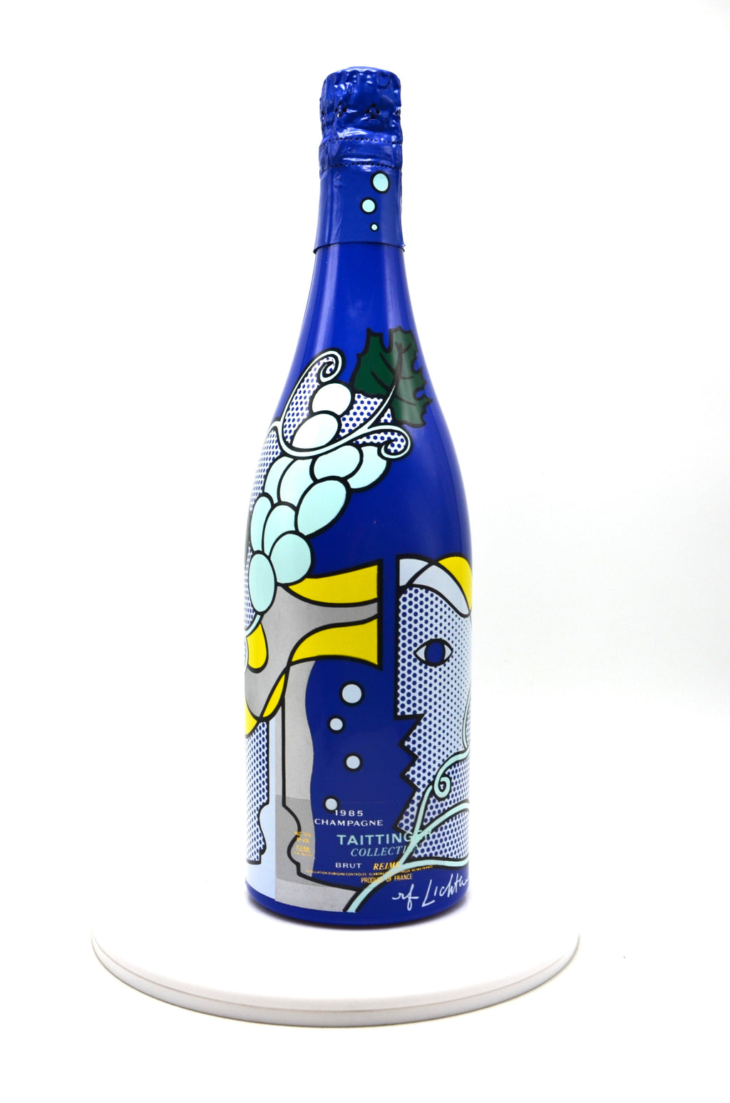 1985 Taittinger Vintage Brut Champagne, Artist Collection (Roy Lichtenstein)