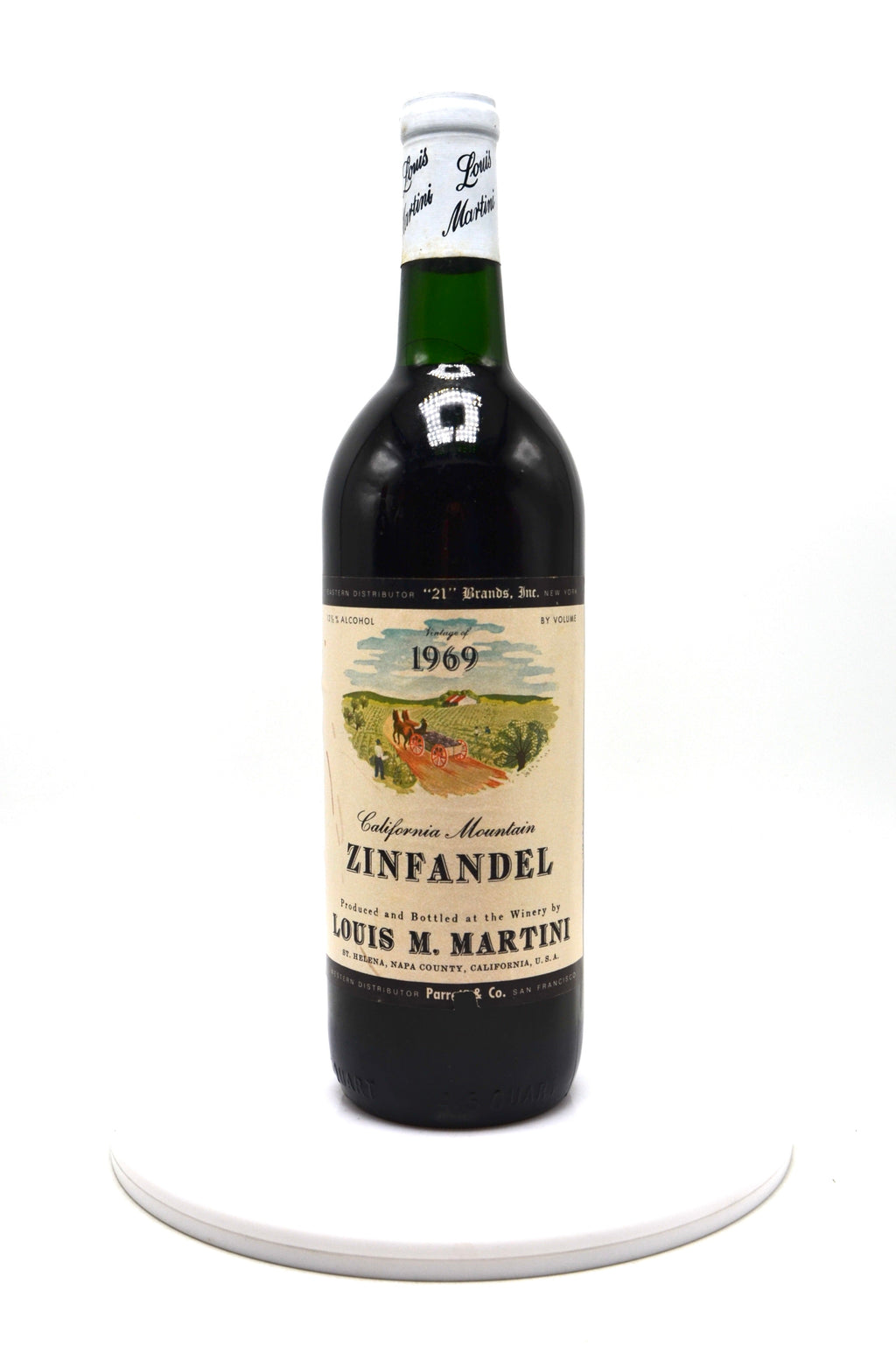 1969 Louis M. Martini Zinfandel, St. Helena, Napa Valley