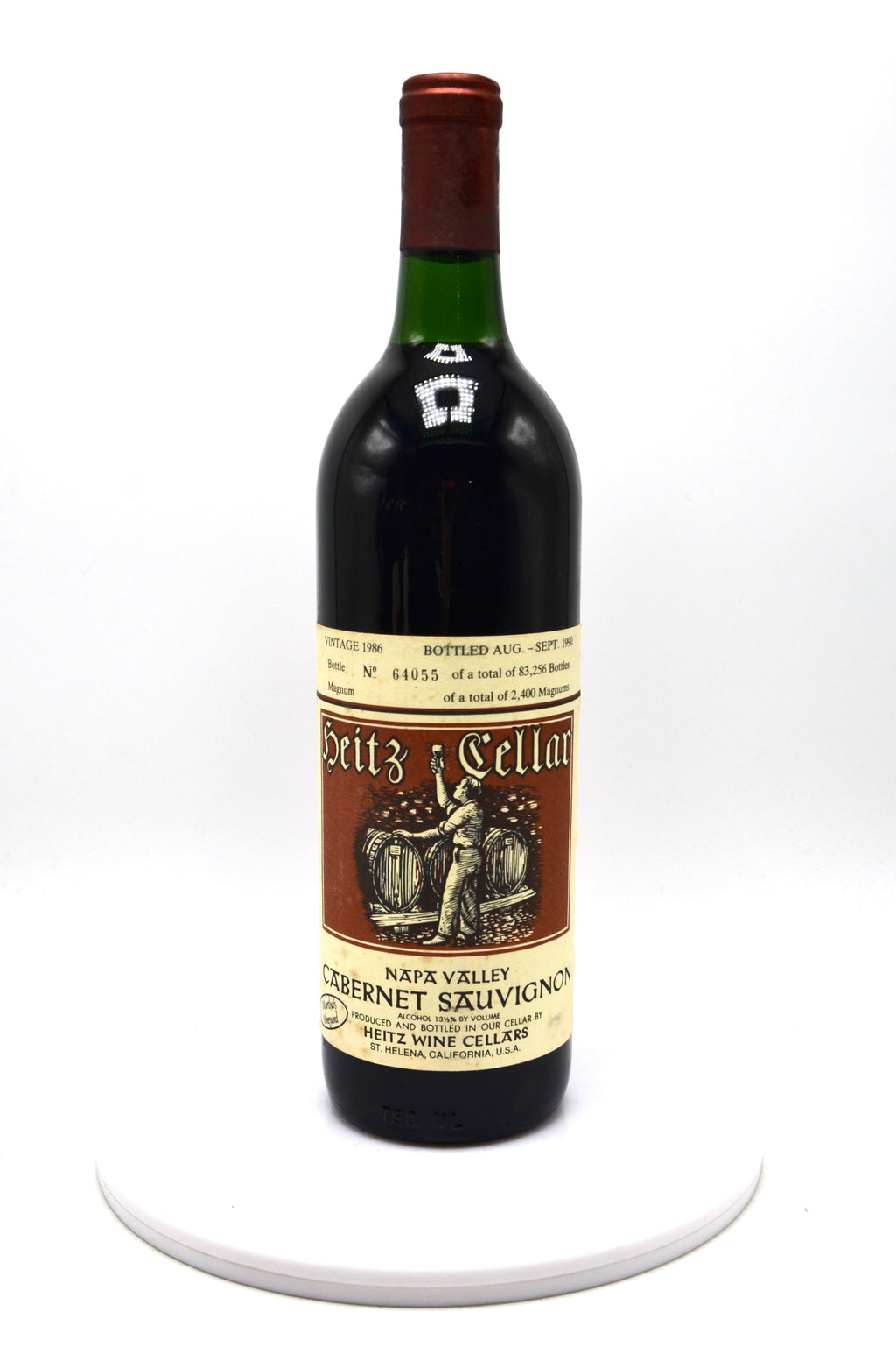 1986 Heitz Cellars Cabernet Sauvignon, Martha's Vineyard, Napa Valley
