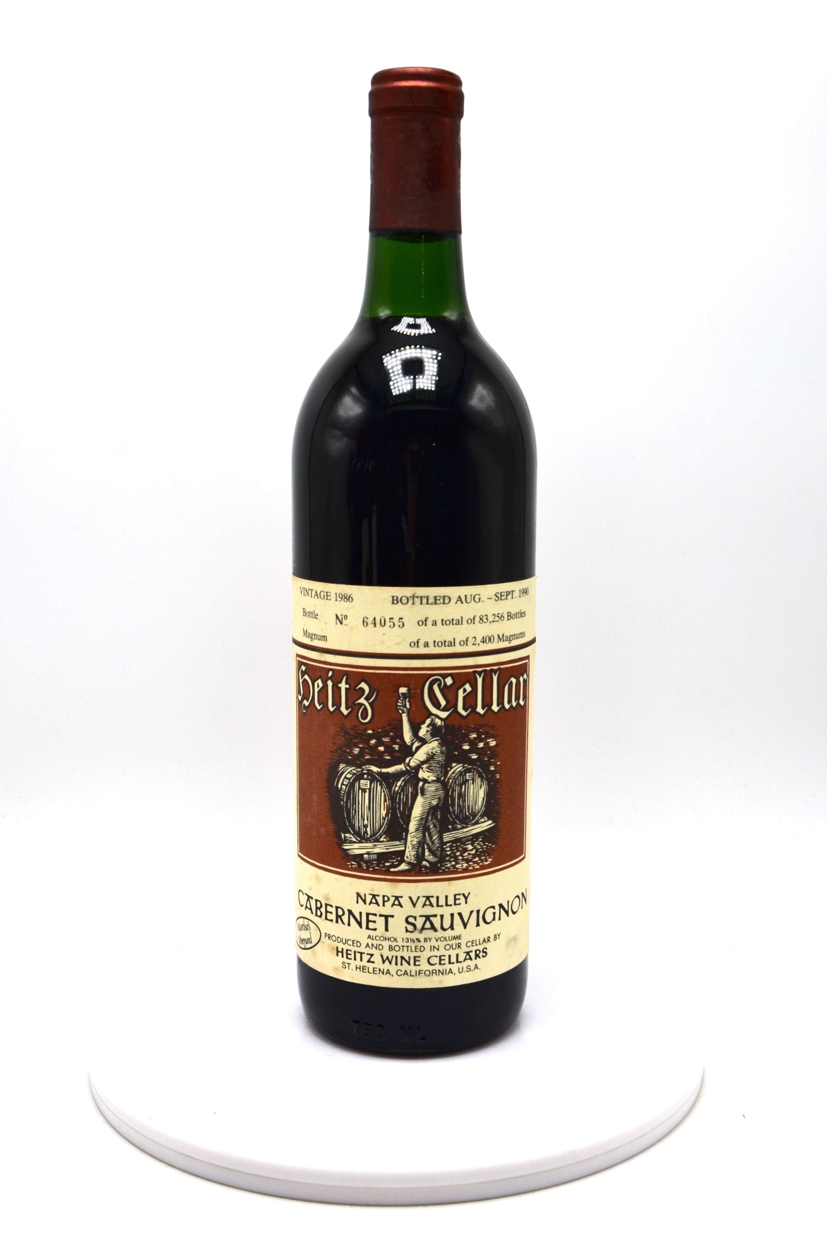 1986 Heitz Cellars Cabernet Sauvignon, Martha's Vineyard, Napa Valley