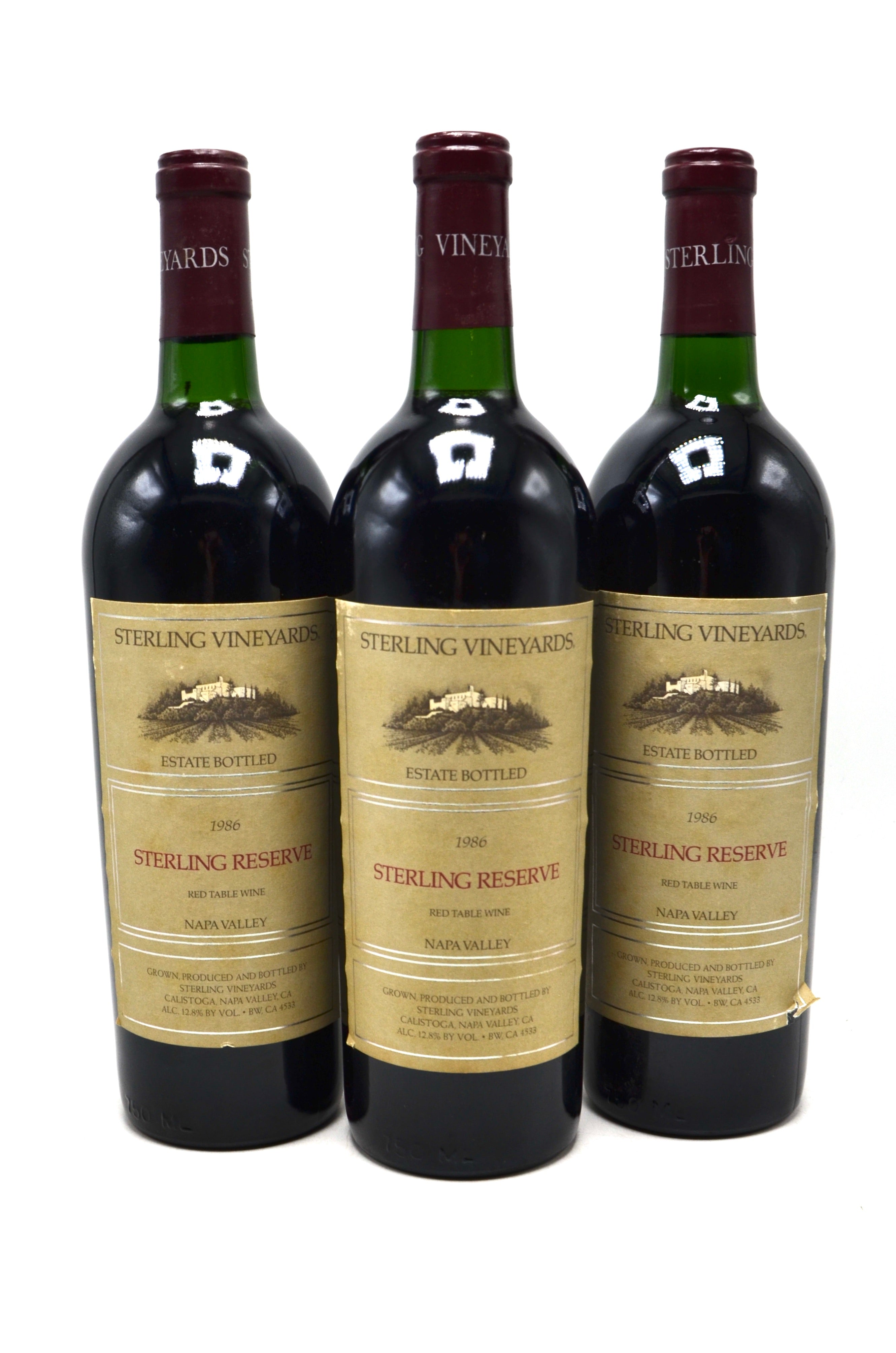 1986 Sterling Reserve Red, Napa Valley
