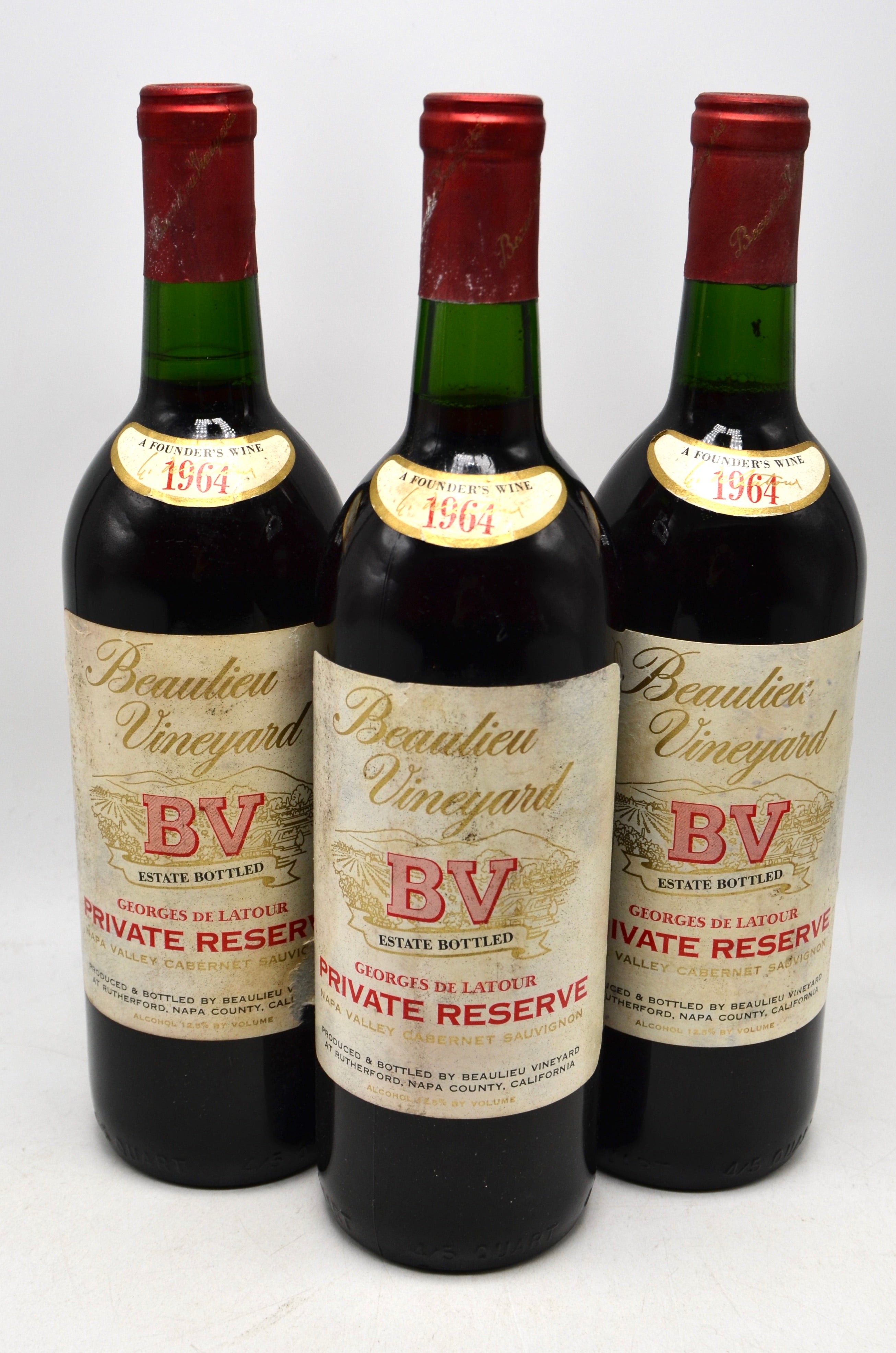 1964 Beaulieu Vineyard Georges de Latour Private Reserve Cabernet Sauvignon, Napa Valley