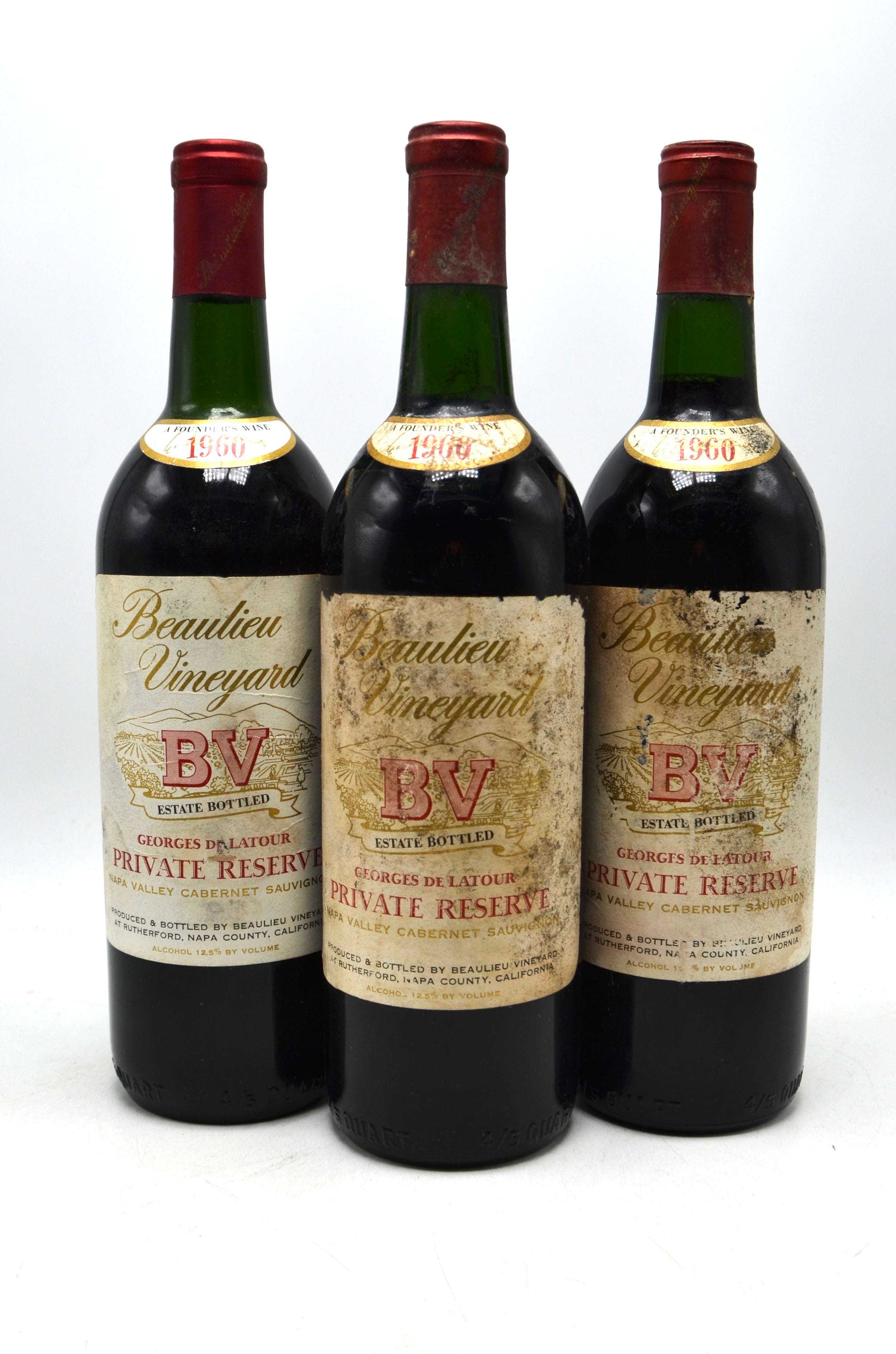1960 Beaulieu Vineyard Georges de Latour Private Reserve Cabernet Sauvignon, Napa Valley