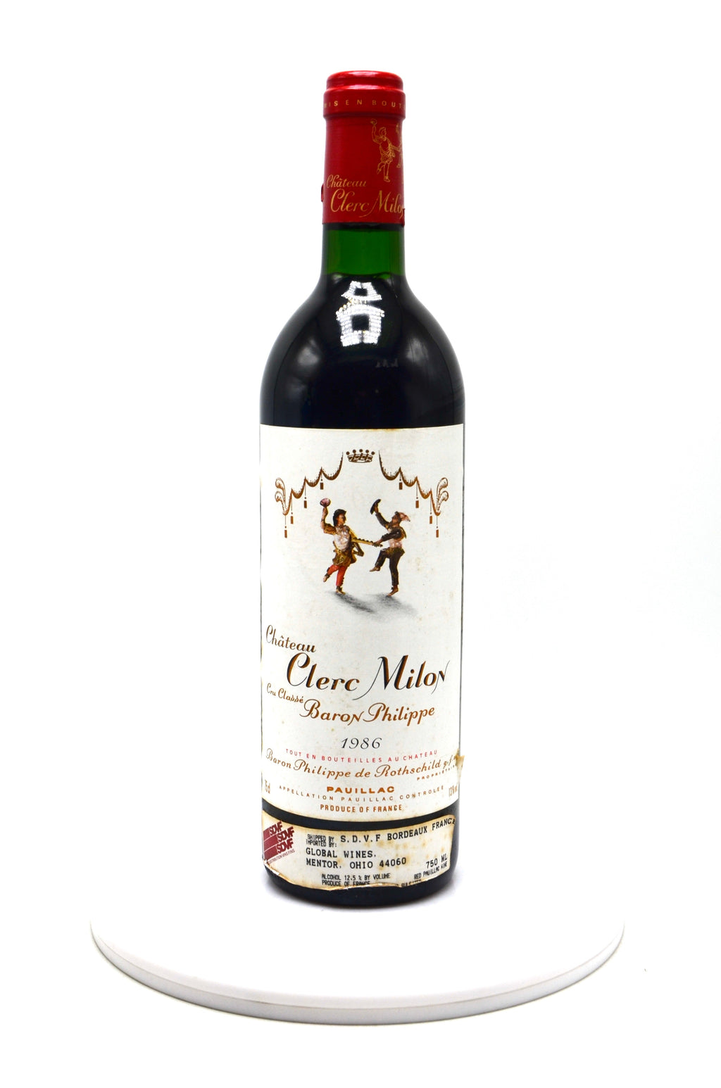 1986 Château Clerc Milon, Pauillac