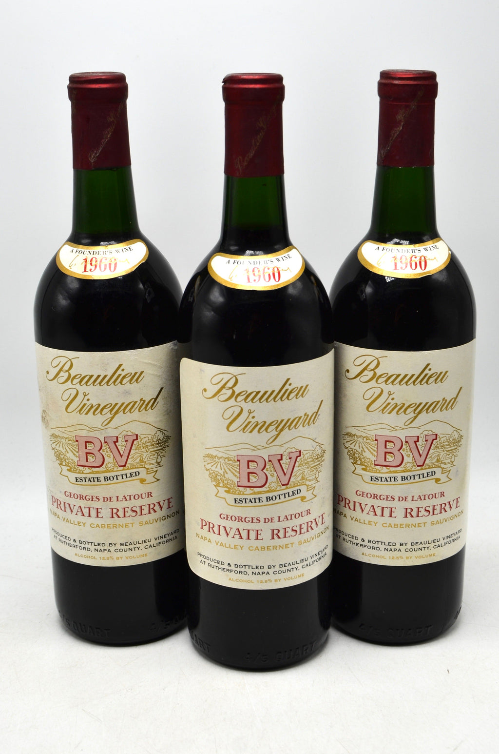 1960 Beaulieu Vineyard Georges de Latour Private Reserve Cabernet Sauvignon, Napa Valley