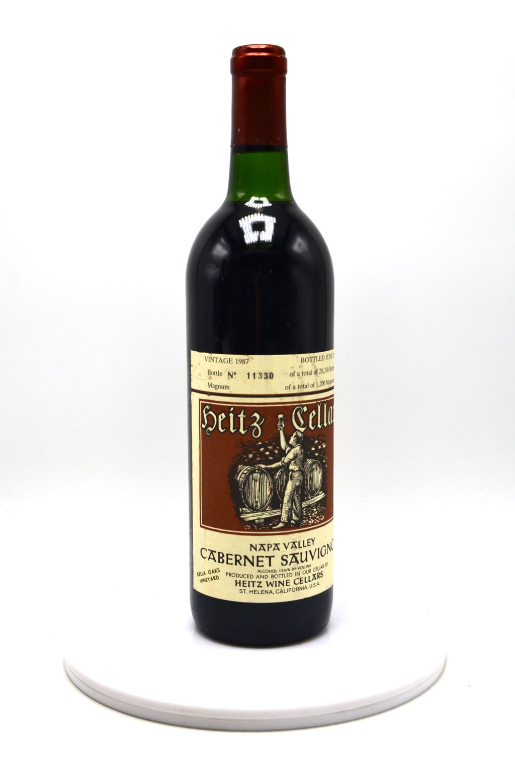 1987 Heitz Cellars Cabernet Sauvignon, Bella Oaks Vineyard, Napa Valley