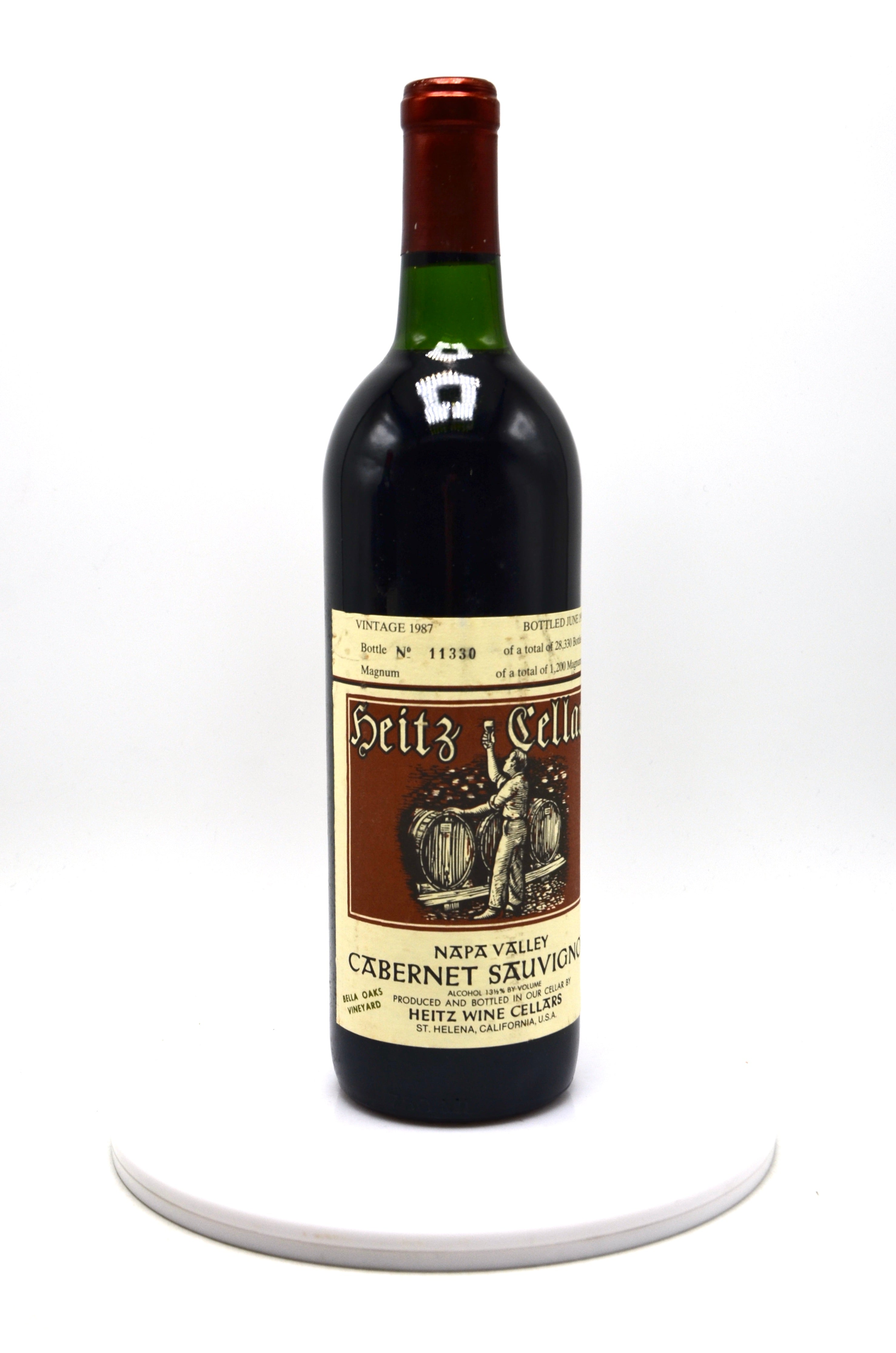 1987 Heitz Cellars Cabernet Sauvignon, Bella Oaks Vineyard, Napa Valley