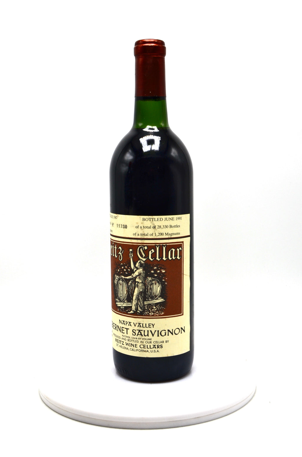 1987 Heitz Cellars Cabernet Sauvignon, Bella Oaks Vineyard, Napa Valley