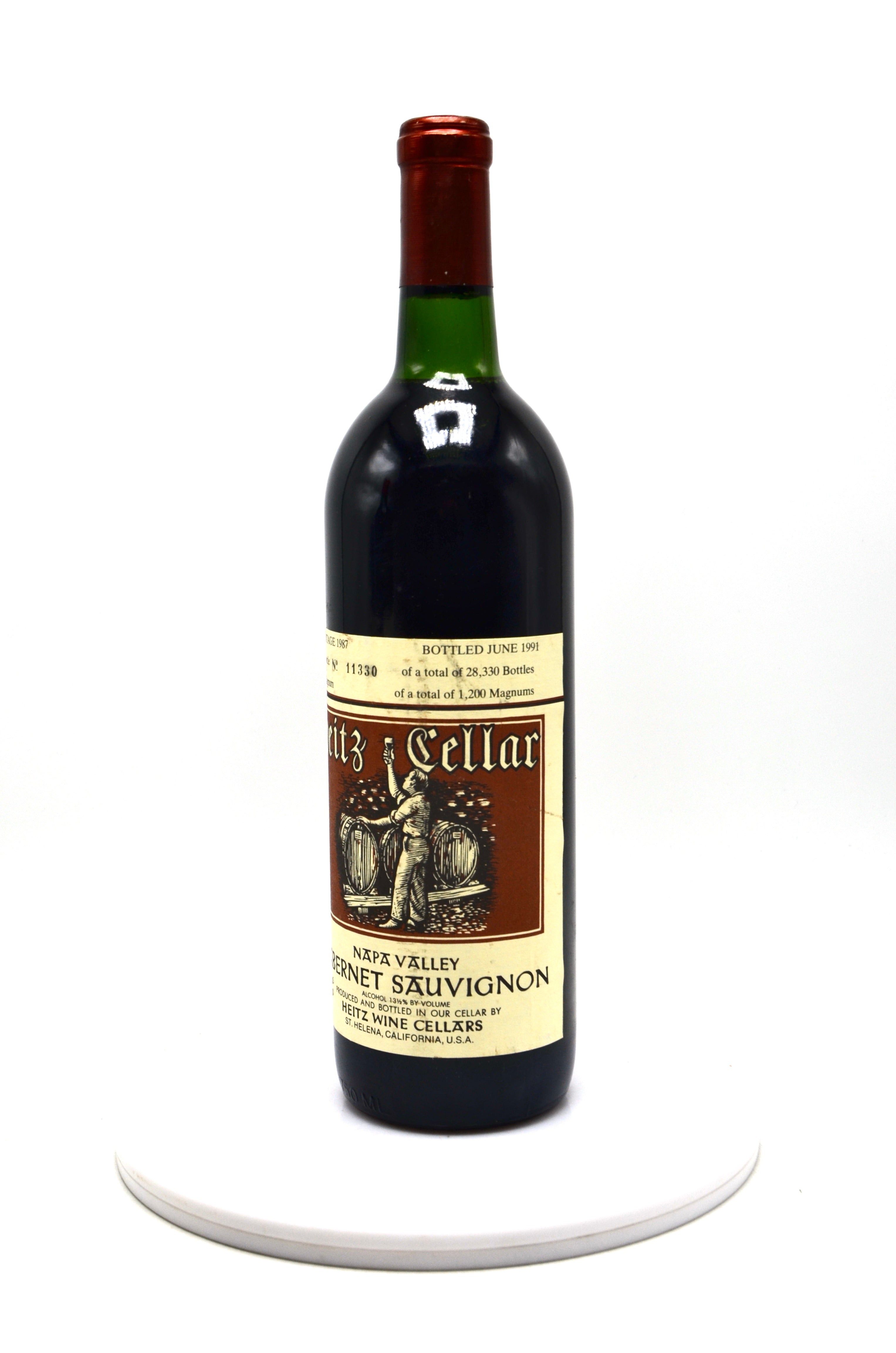 1987 Heitz Cellars Cabernet Sauvignon, Bella Oaks Vineyard, Napa Valley