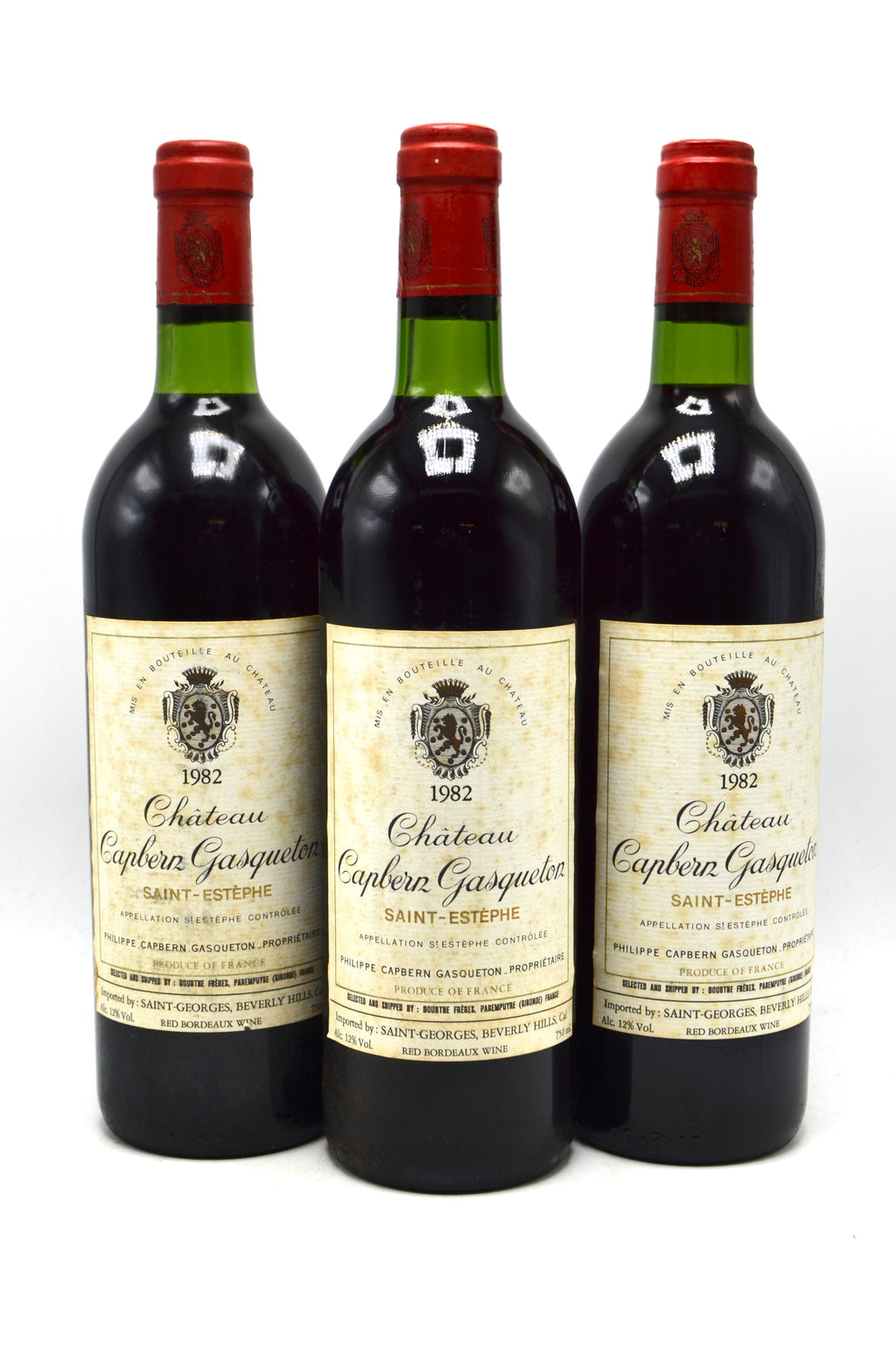 1982 Château Capbern Gasqueton, St. Estephe [by Ch. Calon-Segur]