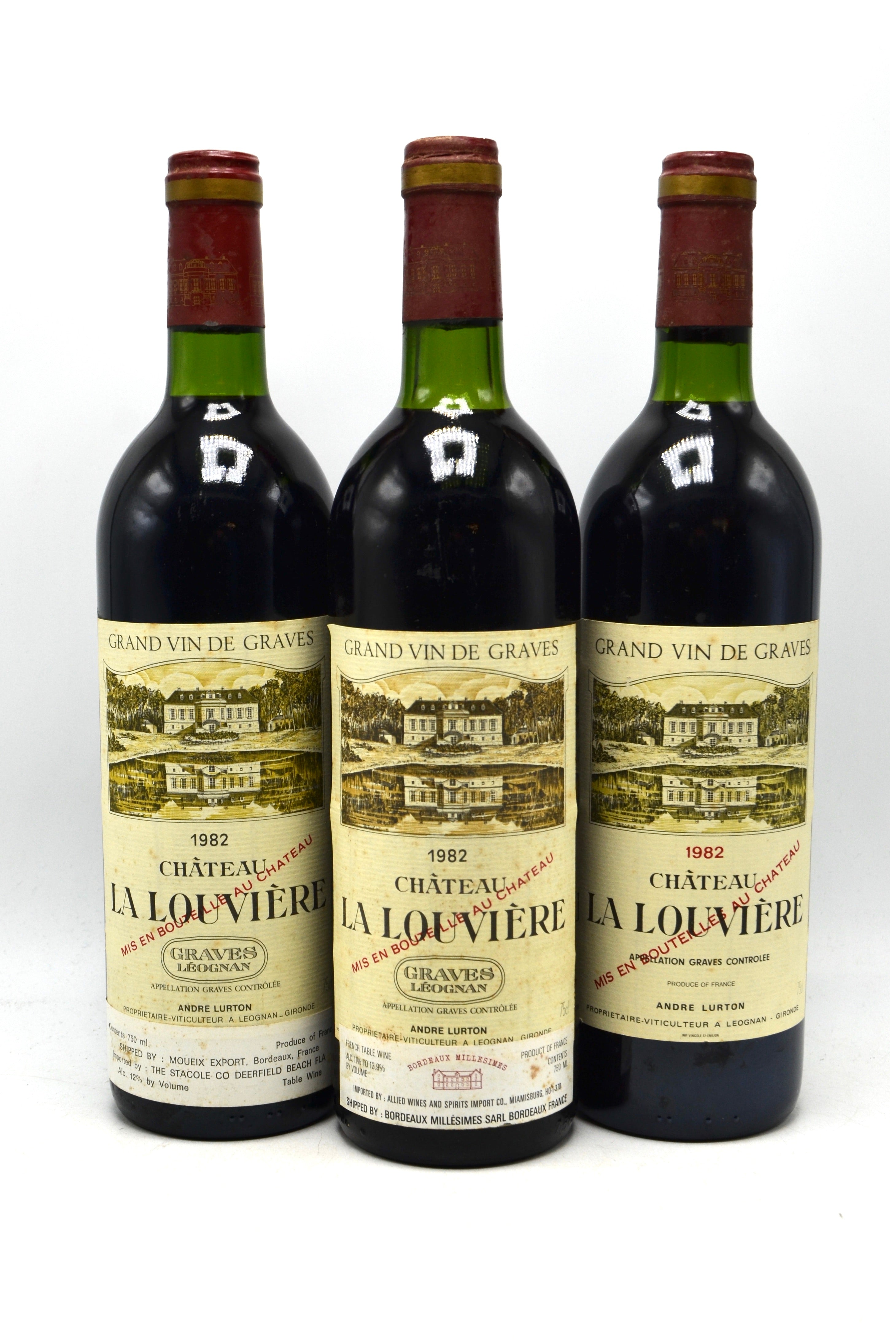 1982 Château La Louvière Rouge, Graves