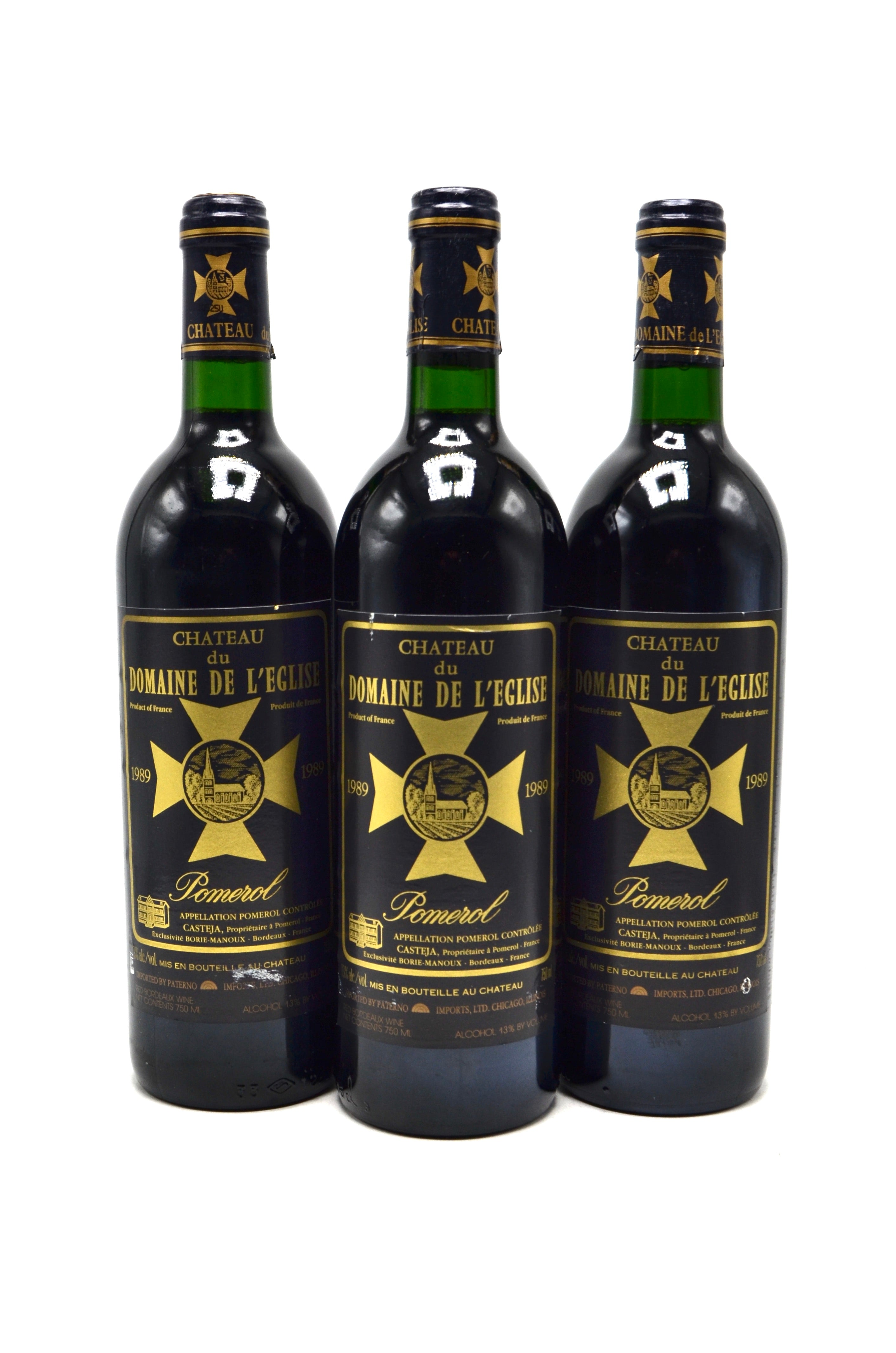 1989 Château du Domaine de L'Église, Pomerol