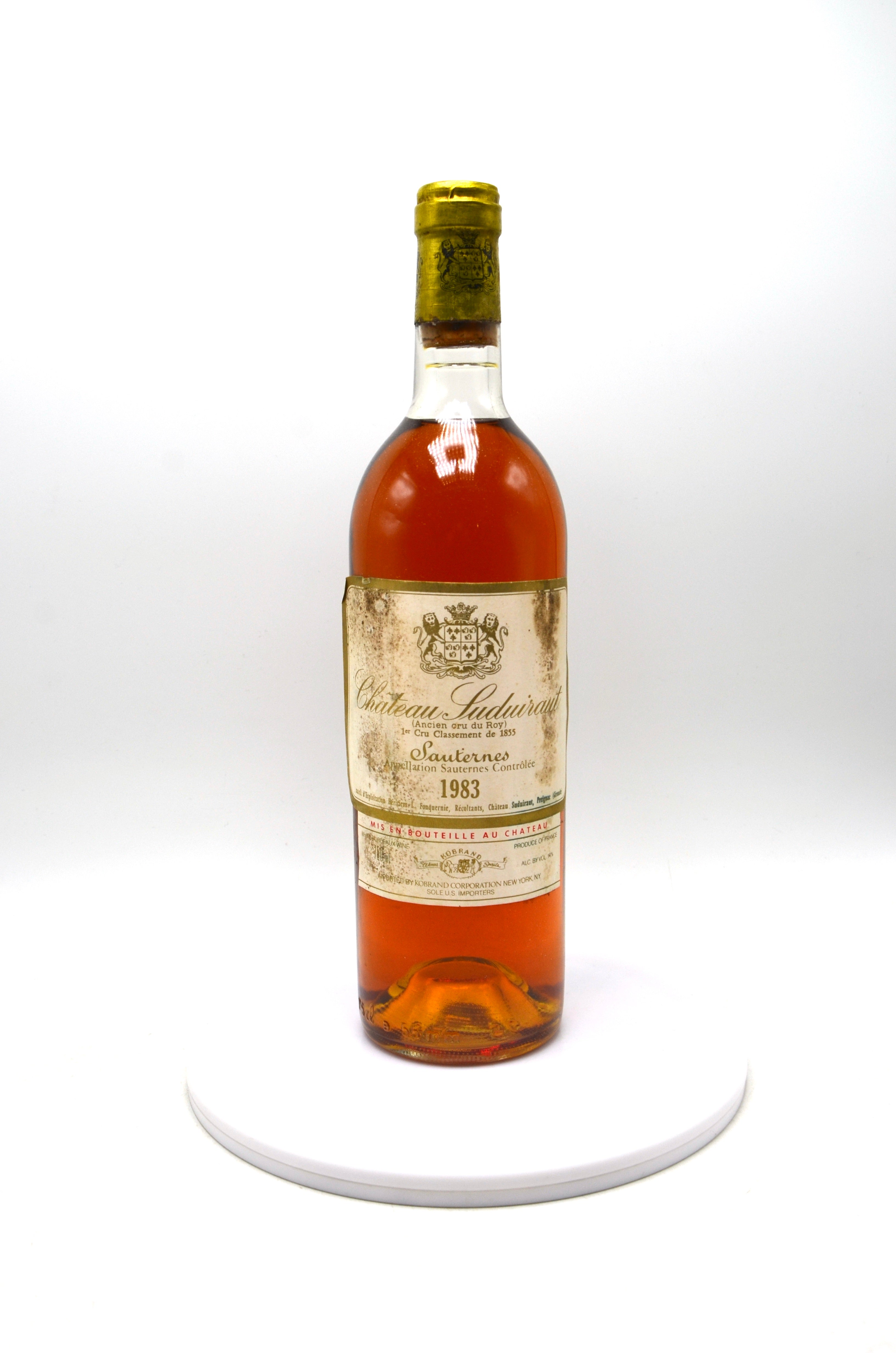1983 Château Suduiraut, Sauternes
