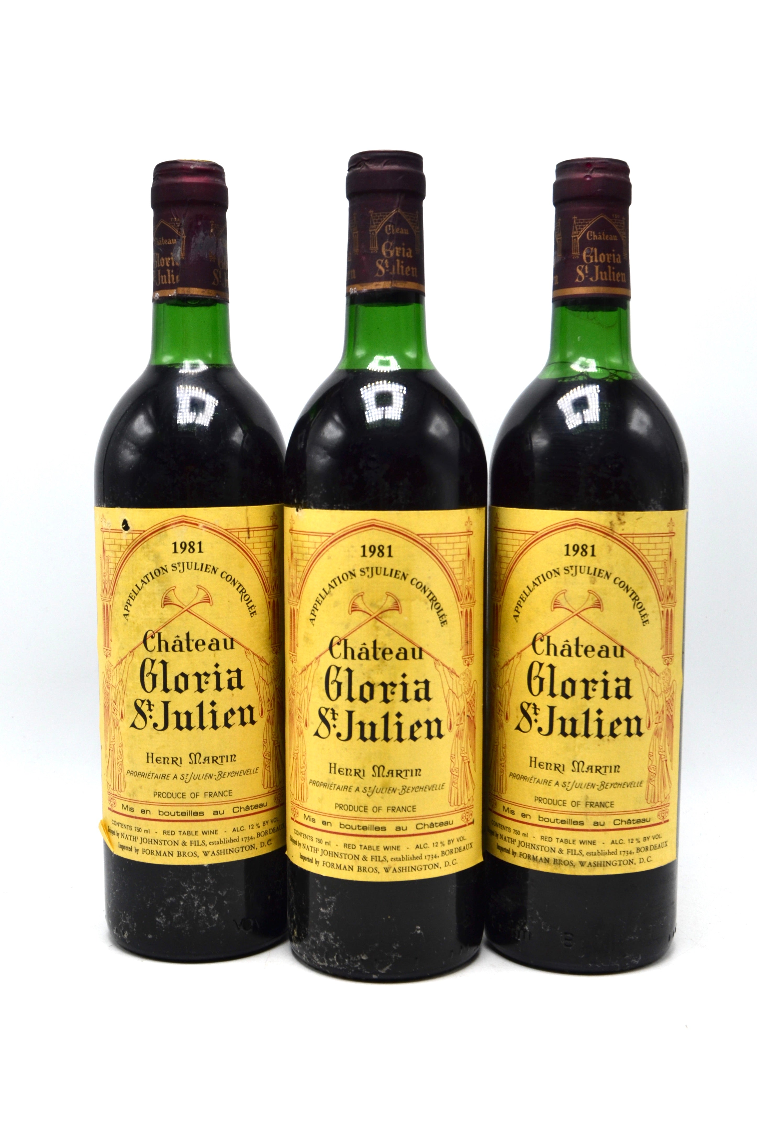 1981 Château Gloria, St. Julien