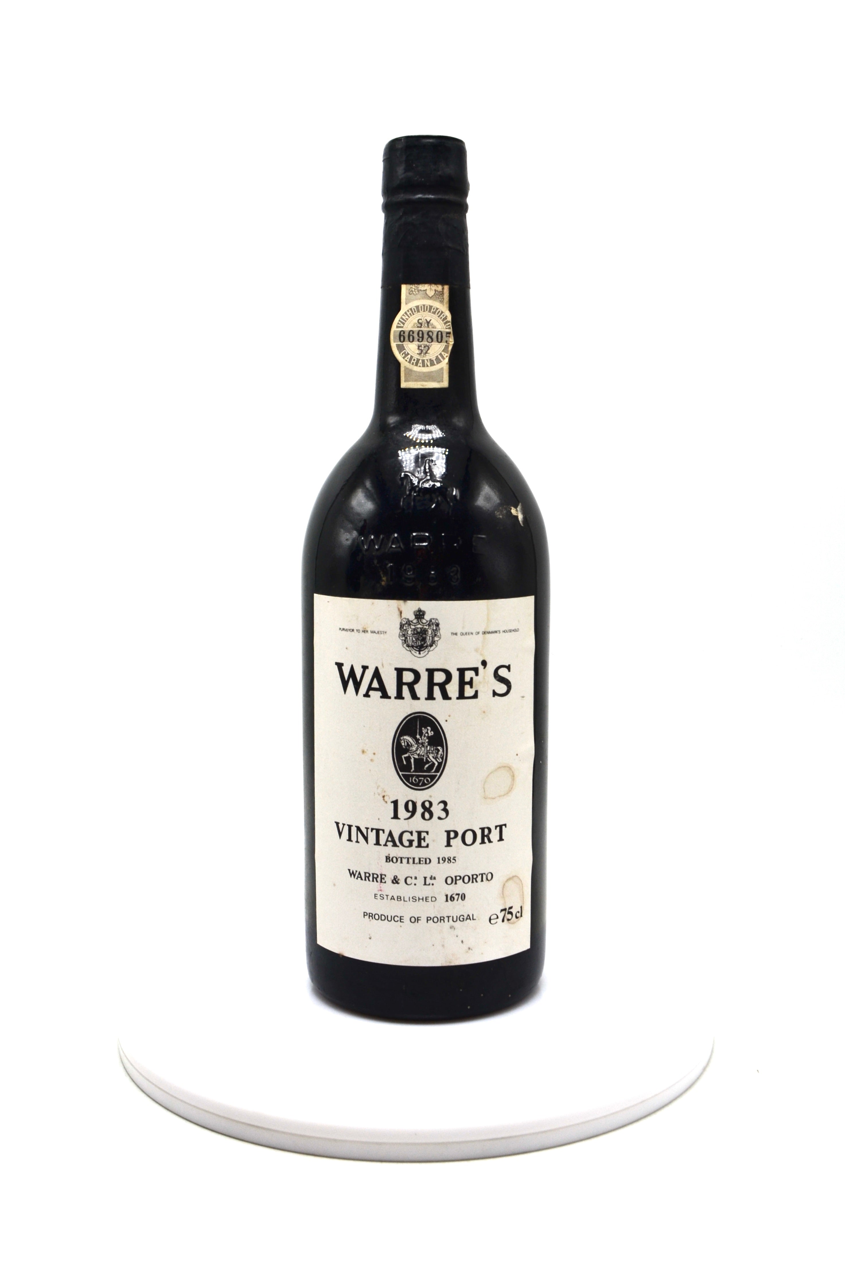 1983 Warre's Vintage Port