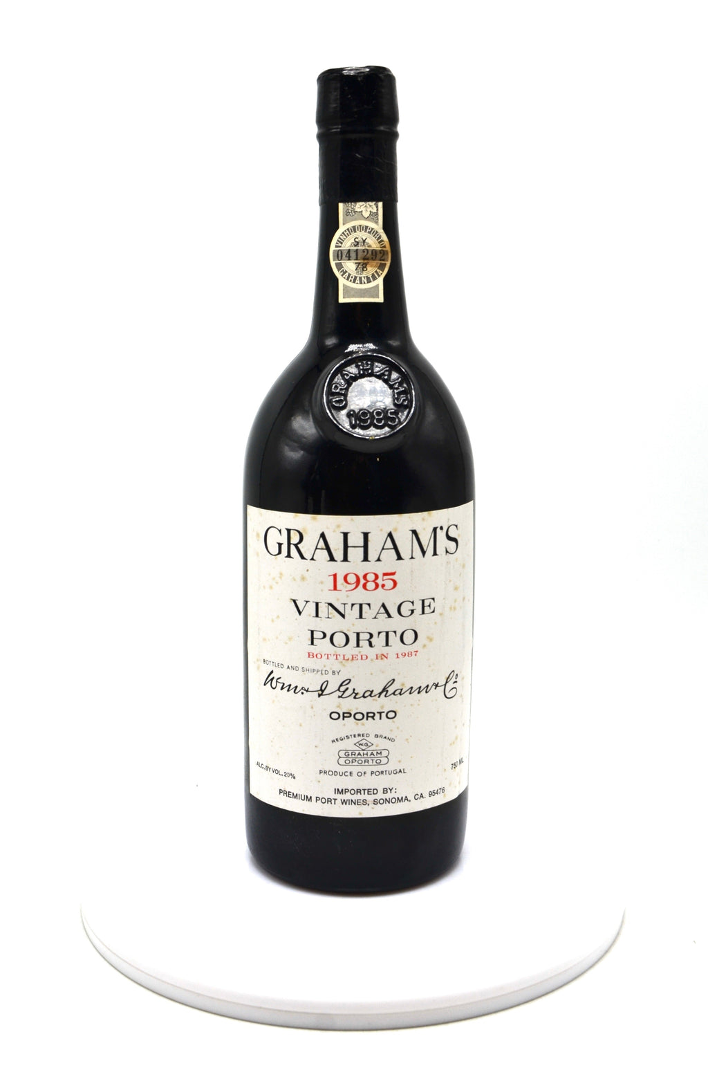 1985 Graham’s Vintage Port