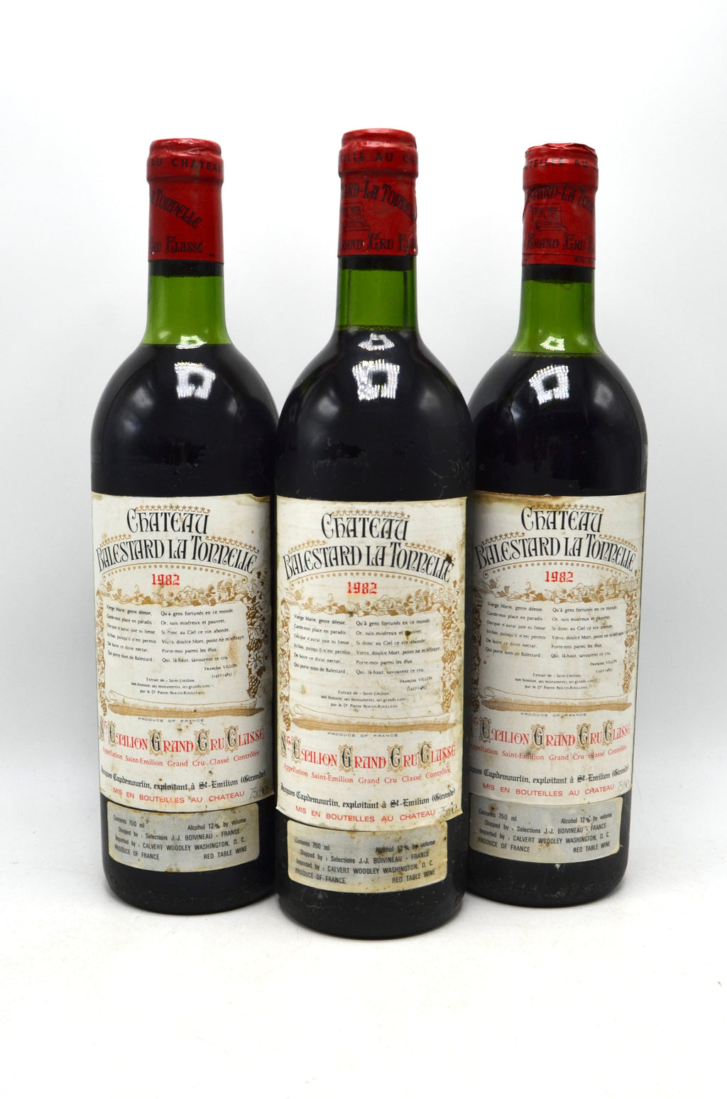 1982 Château Balestard la Tonnelle, St. Emilion