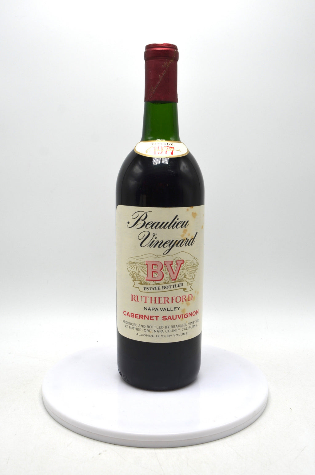 1977 Beaulieu Vineyard Cabernet Sauvignon, Rutherford, Napa Valley