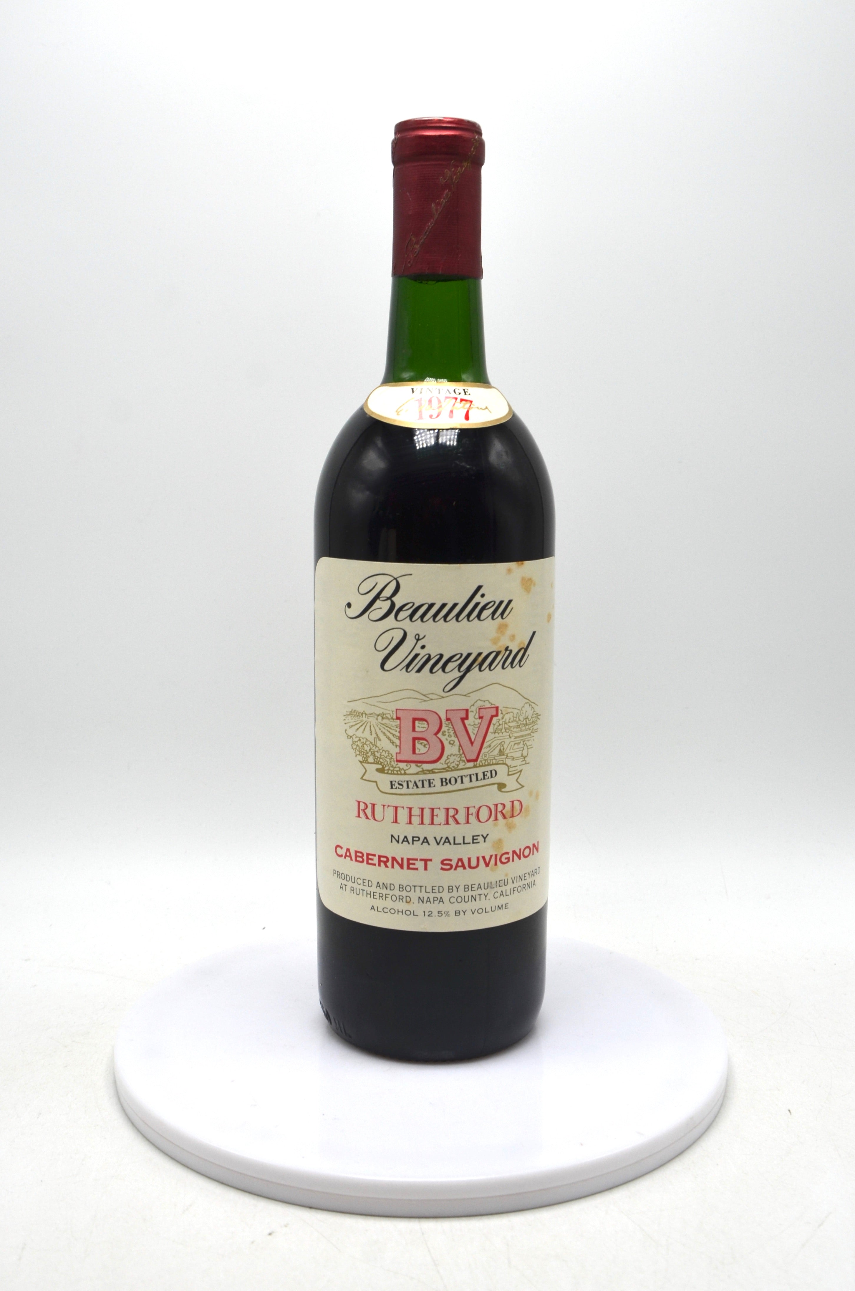 1977 Beaulieu Vineyard Cabernet Sauvignon, Rutherford, Napa Valley