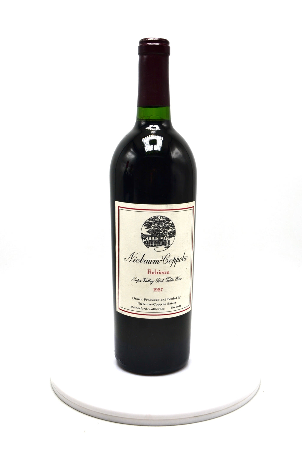 1987 Niebaum-Coppola Rubicon, Rutherford, Napa Valley