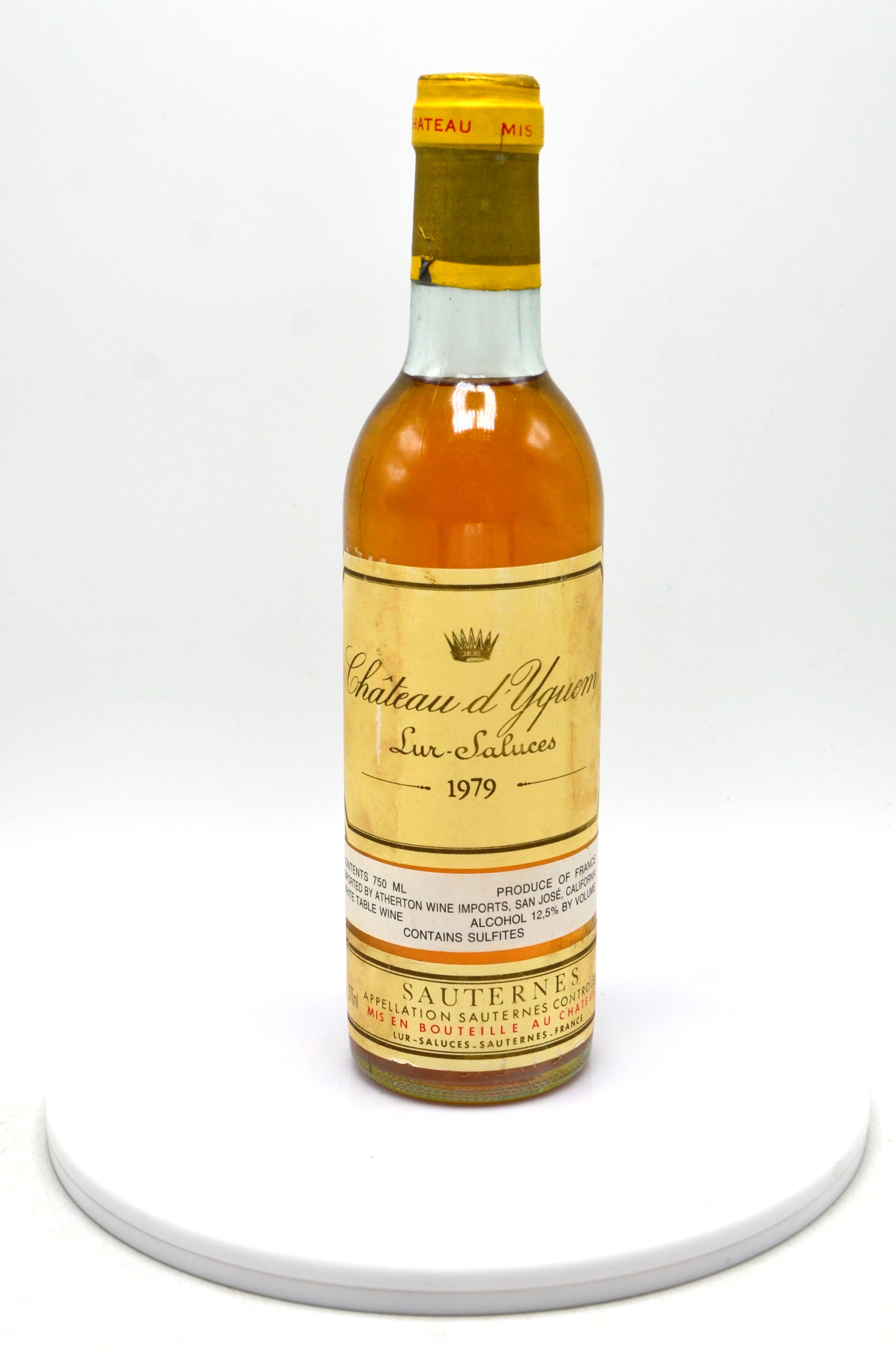 1979 Chateau d'Yquem, Sauternes (half-bottle)