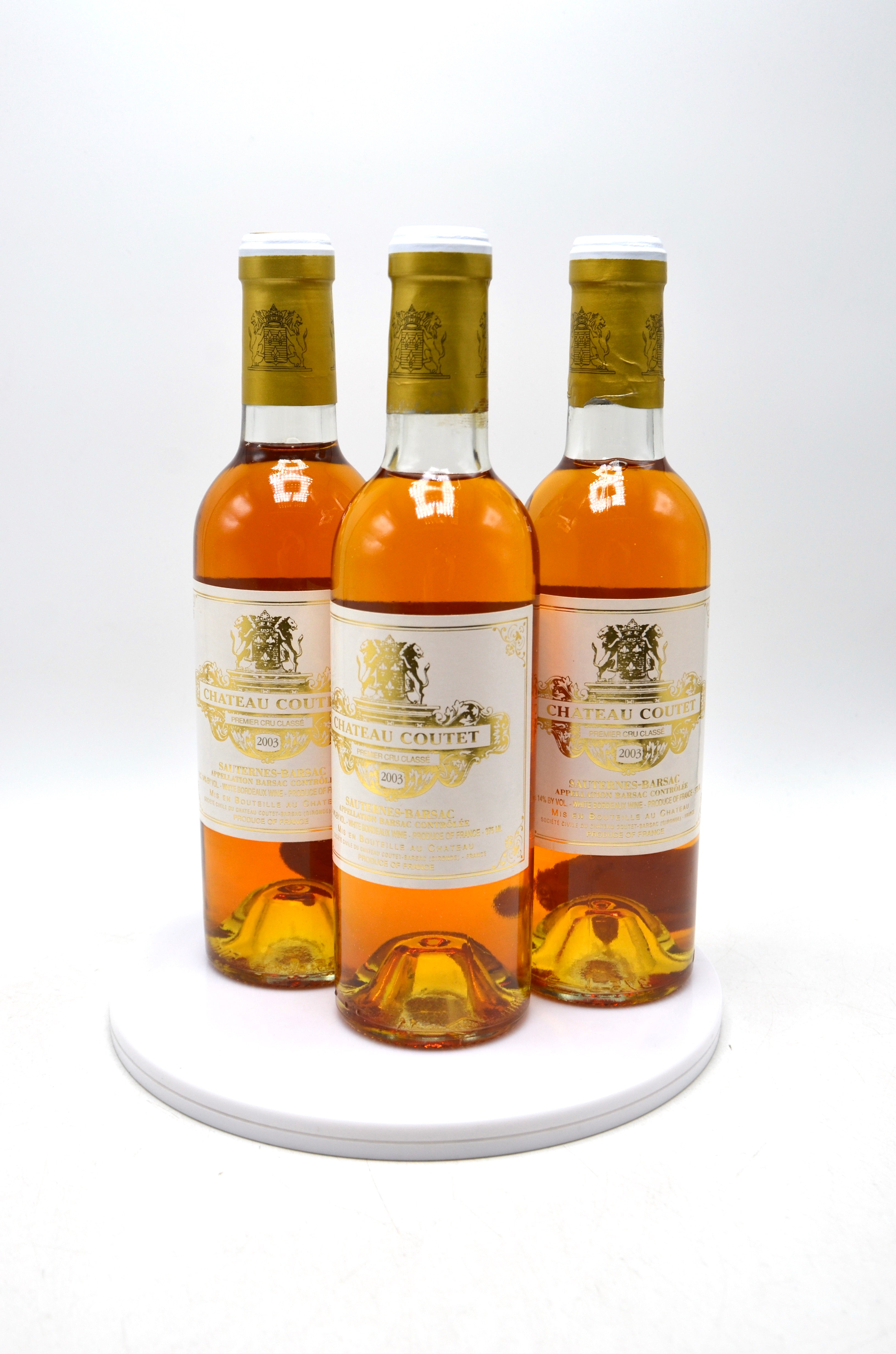 2003 Château Coutet, Barsac (half-bottle)