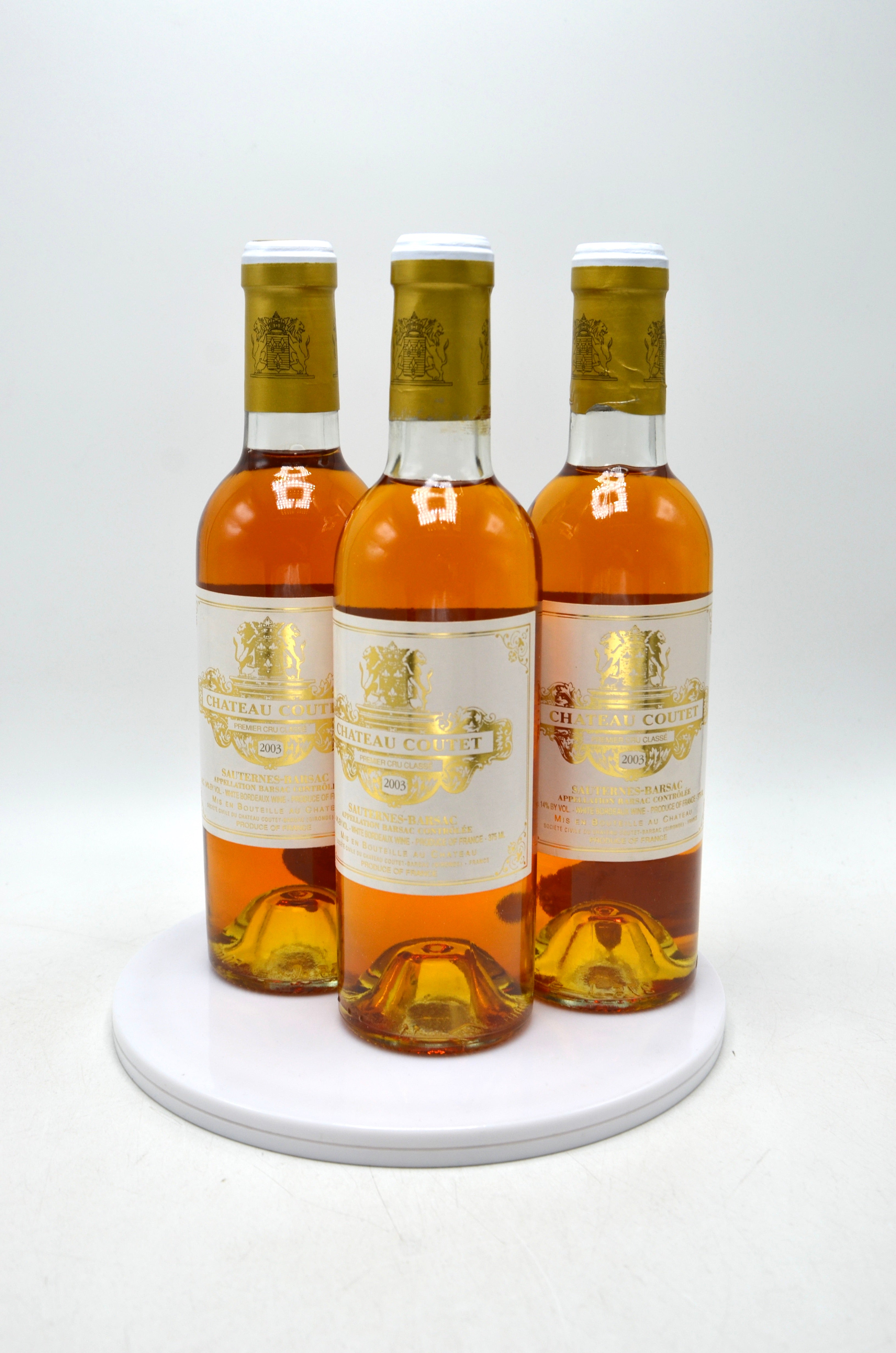 2003 Château Coutet, Barsac (half-bottle)