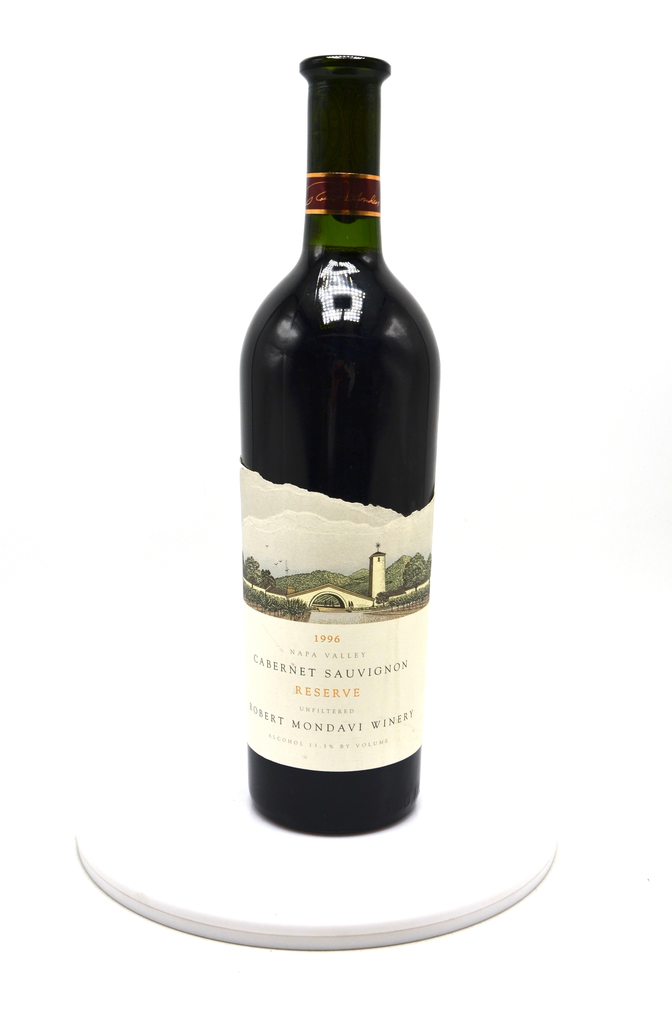 1996 Robert Mondavi Reserve Cabernet Sauvignon, Unfiltered, Napa Valley
