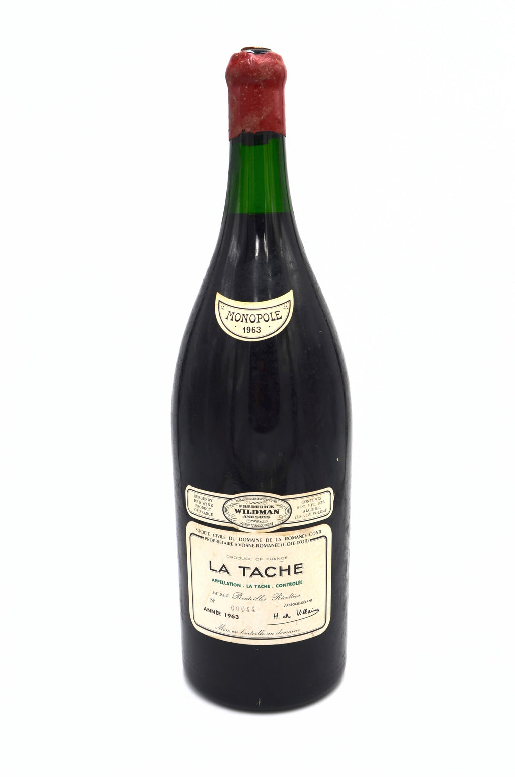 1963 Domaine de la Romanee Conti La Tache, Monopole Grand Cru (double-magnum)