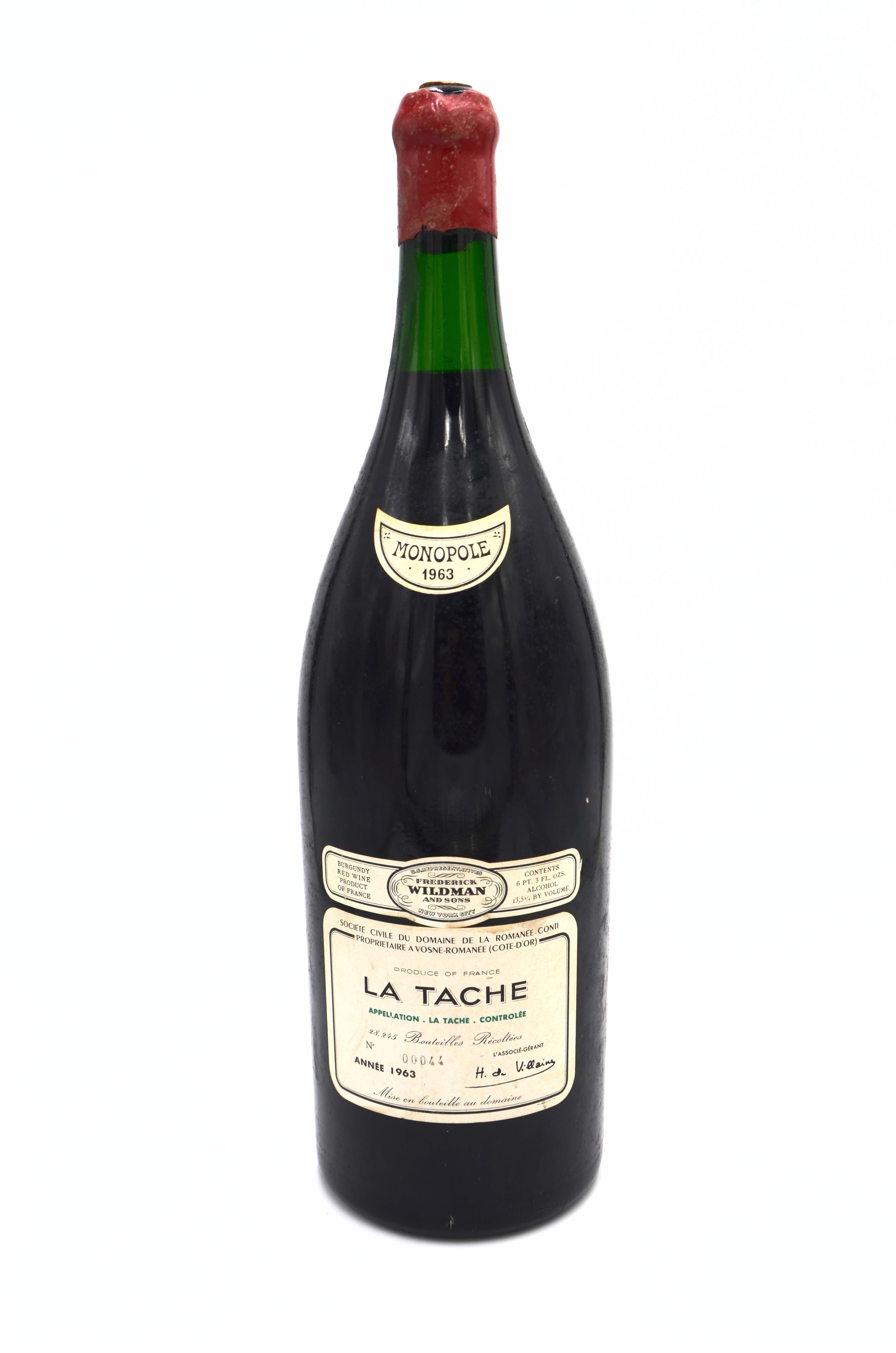 1963 Domaine de la Romanee Conti La Tache, Monopole Grand Cru (double-magnum)