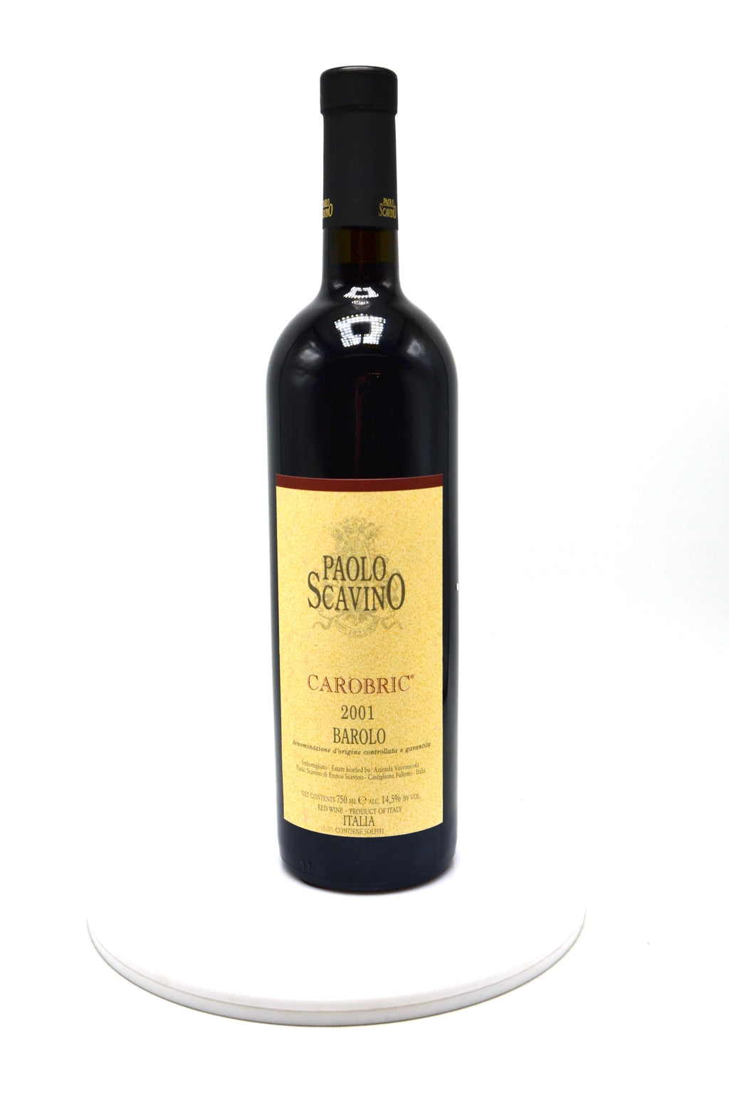 2001 Paolo Scavino Barolo, Carobric