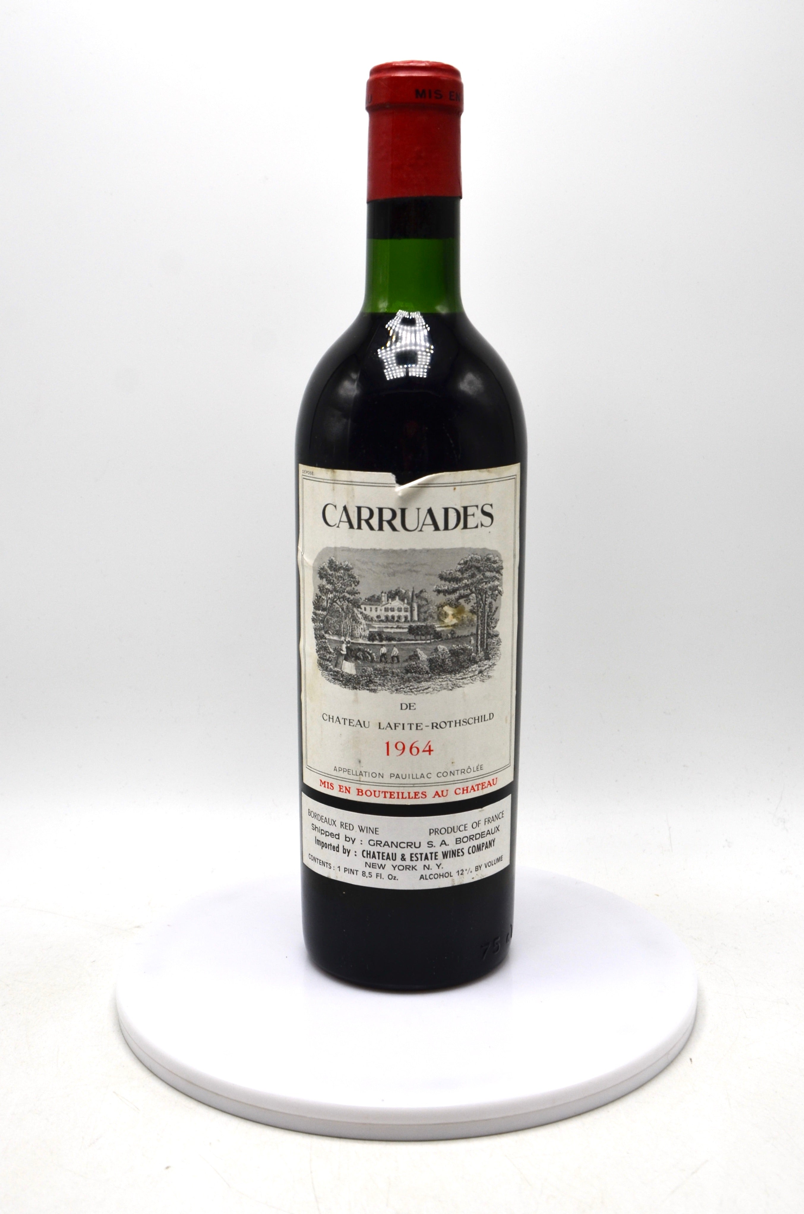 1964 Carruades de Lafite, Pauillac [Ch. Lafite Rothschild's 2nd]