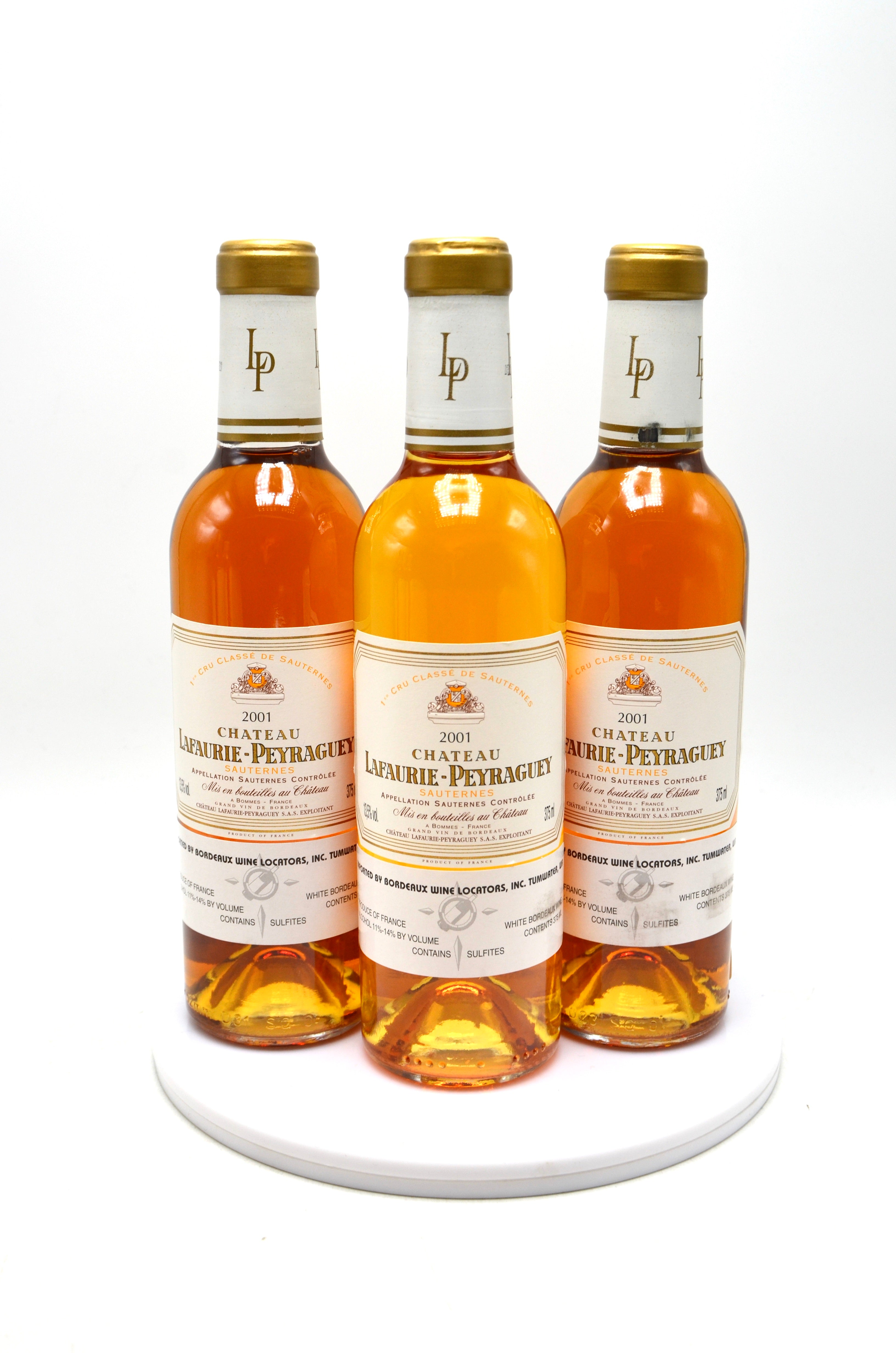 2001 Château Lafaurie Peyraguey, Sauternes (half-bottle)